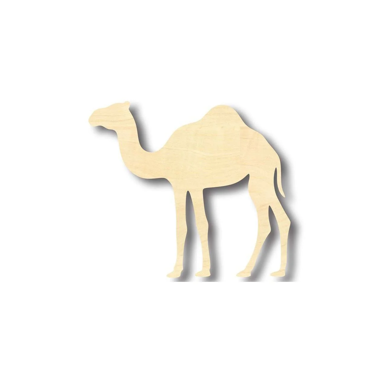 Unfinished Wood Camel Shape - Animal - Craft - up to 46" DIY