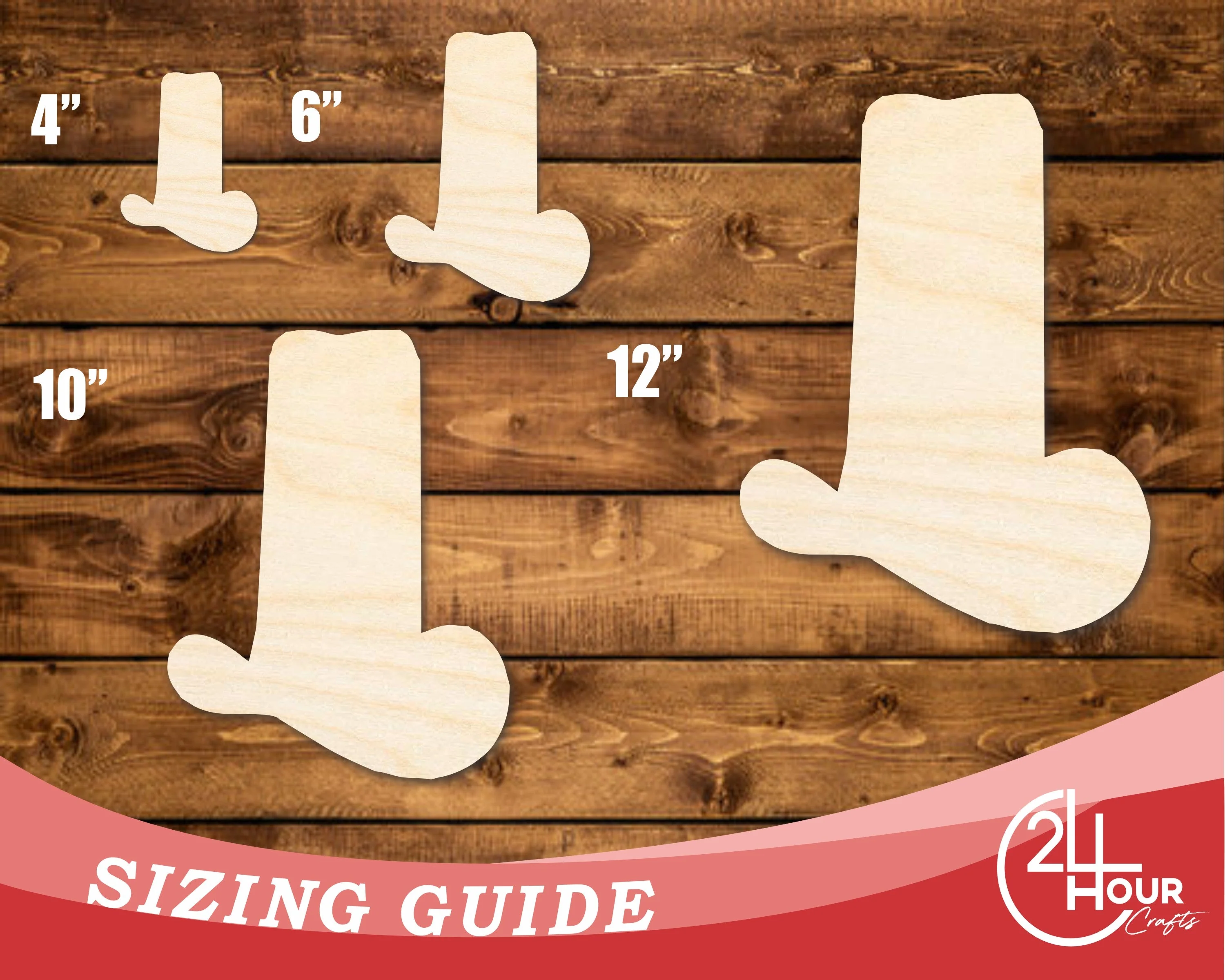 Unfinished Wood Comically Tall Cowboy Hat Shape | DIY Craft Cutout | up to 46" DIY - Image 3