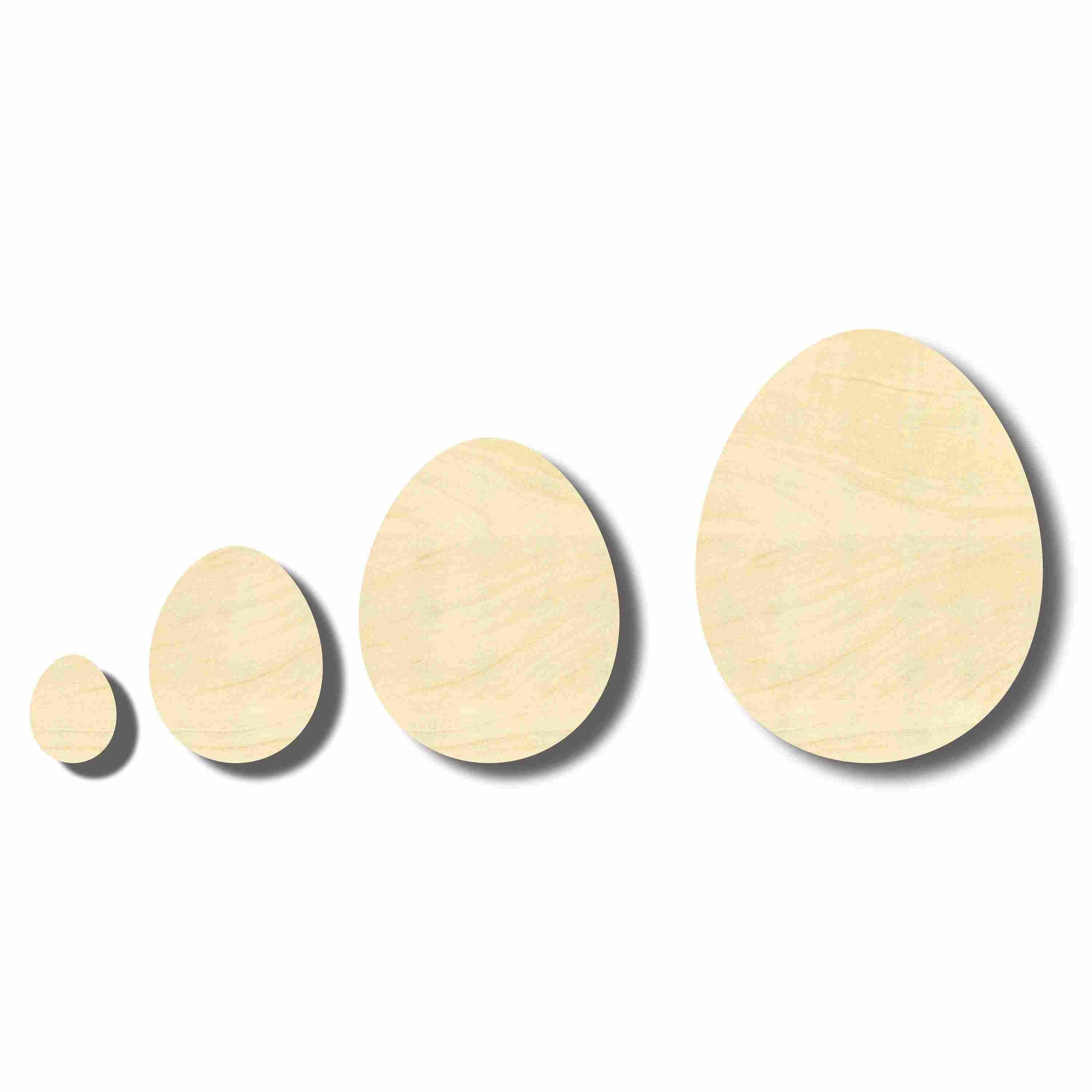 Unfinished Wood Craft Easter Eggs up to 46" DIY