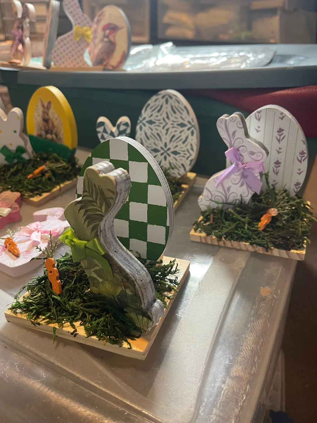 Unfinished Wood Craft Easter Eggs up to 46" DIY - Image 5