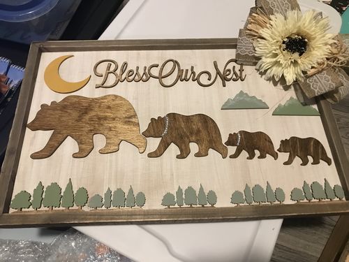 Unfinished Wood Crescent Moon Shape | DIY Celestial Night Sky Craft Cutout | Up to 36" - Image 8