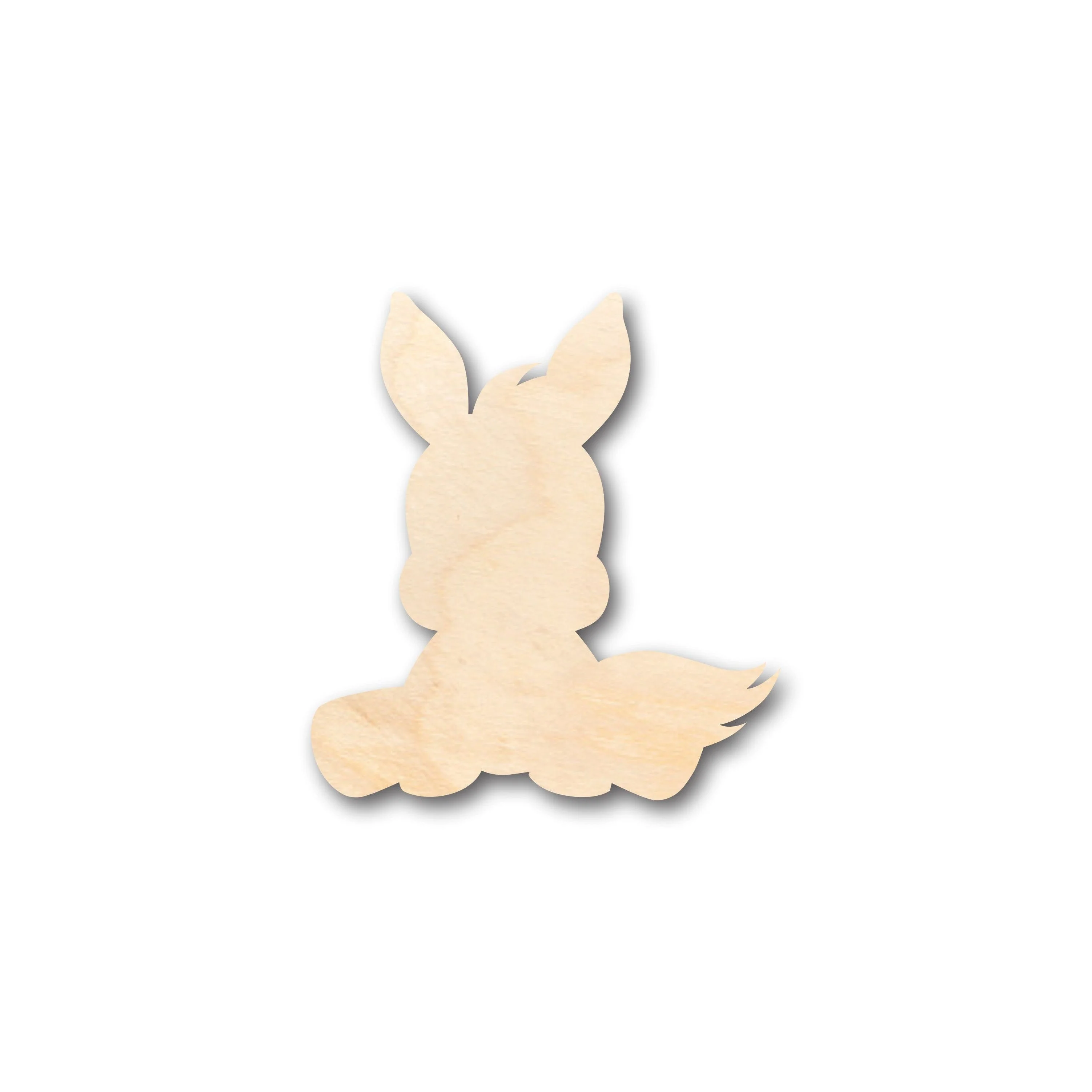 Unfinished Wood Cute Donkey Shape - Craft - up to 46" DIY