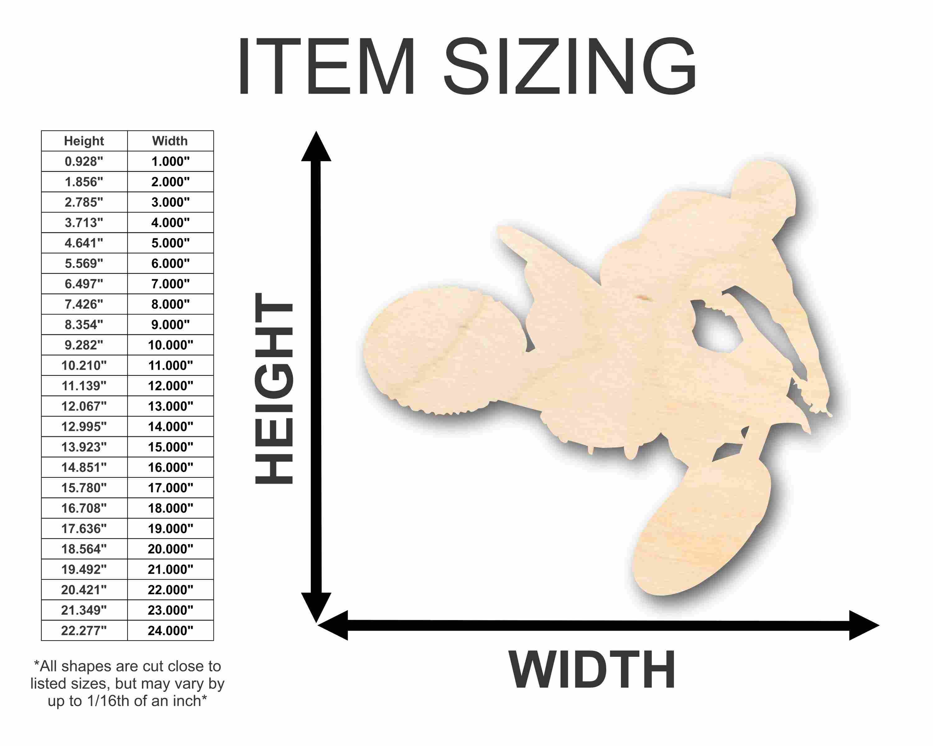 Unfinished Wood Dirtbike Silhouette - Craft- up to 46" DIY - Image 2