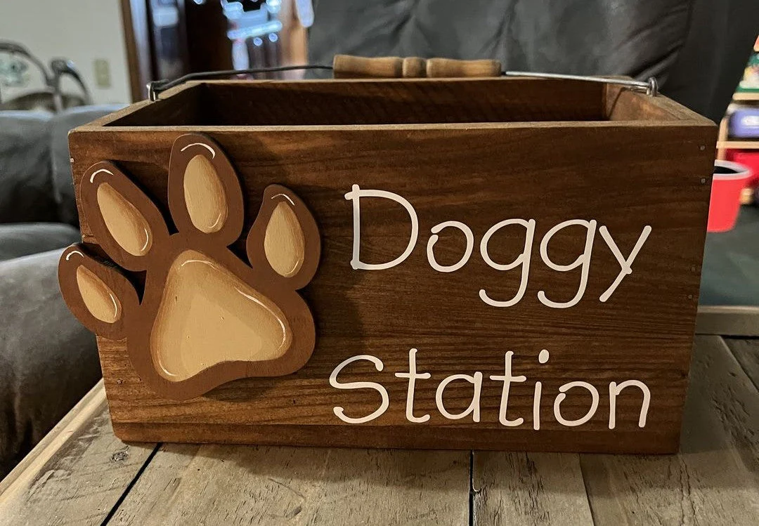 Unfinished Wood Dog Paw Shape - Animal - Pet - Craft - up to 46" DIY - Image 4