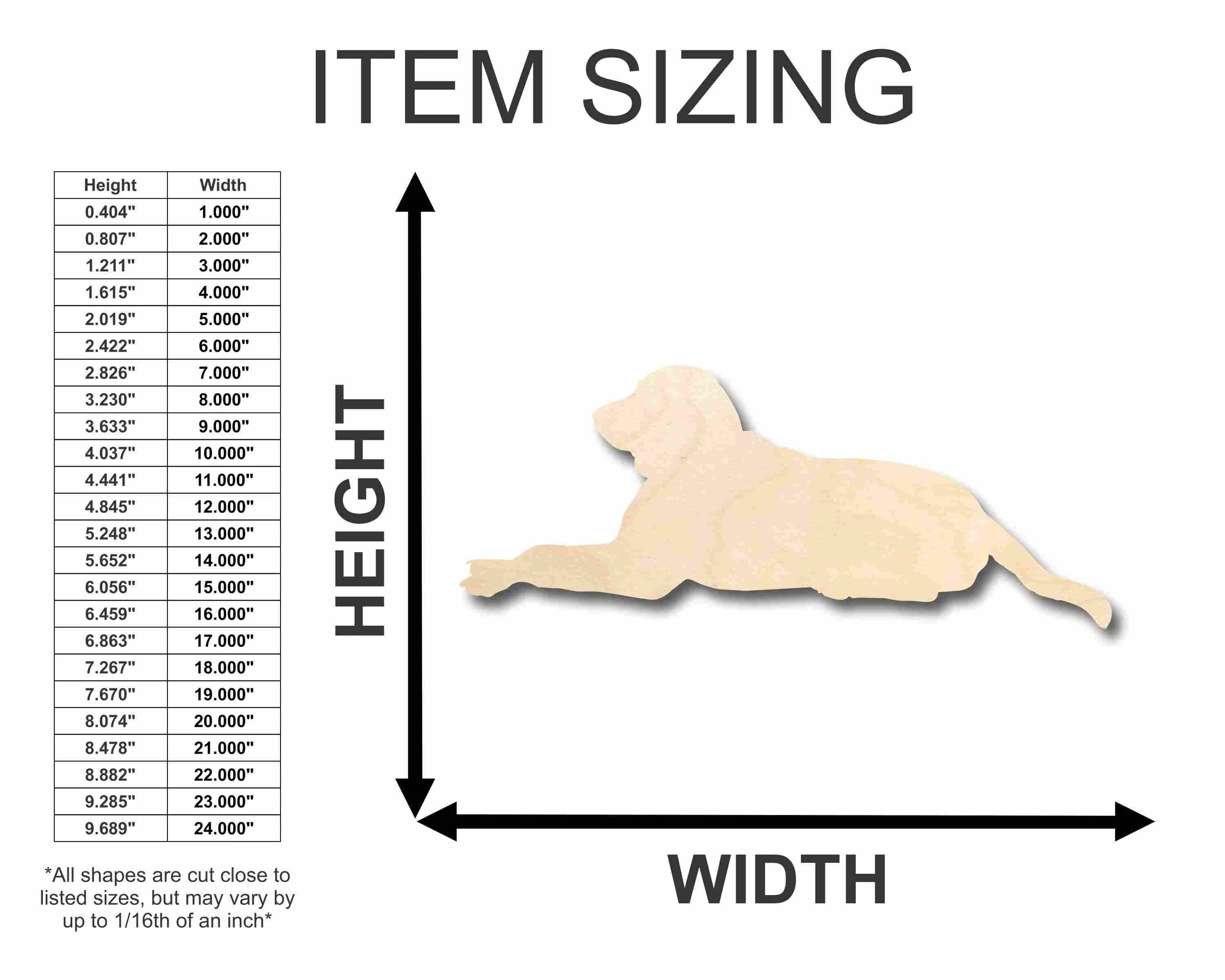 Unfinished Wood Dog Silhouette - Craft- up to 46" DIY - Image 2