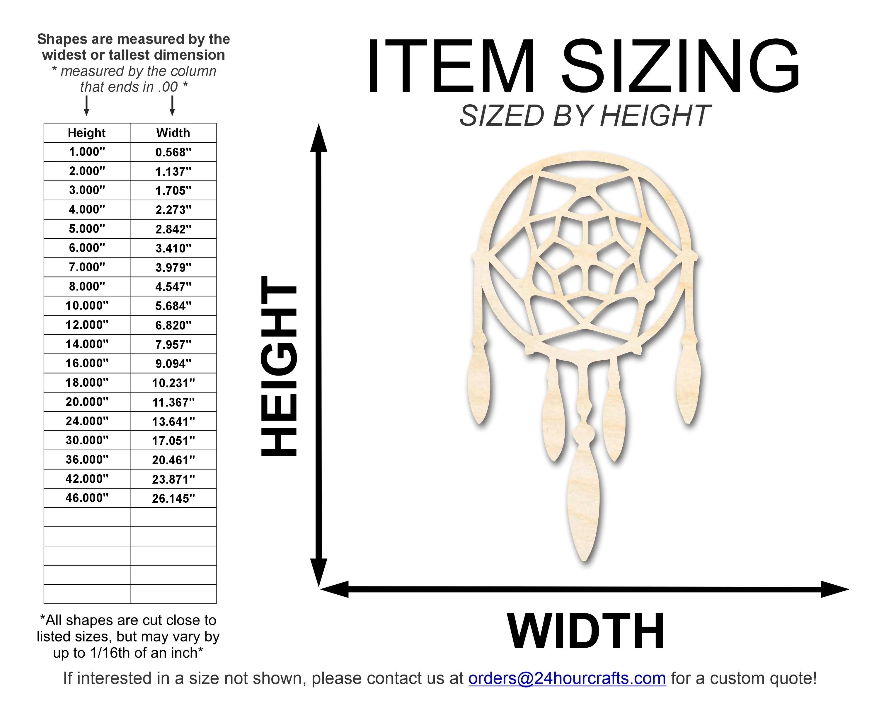 Unfinished Wood Dreamcatcher with Beads Shape | DIY Craft Cutout | up to 46" DIY - Image 2