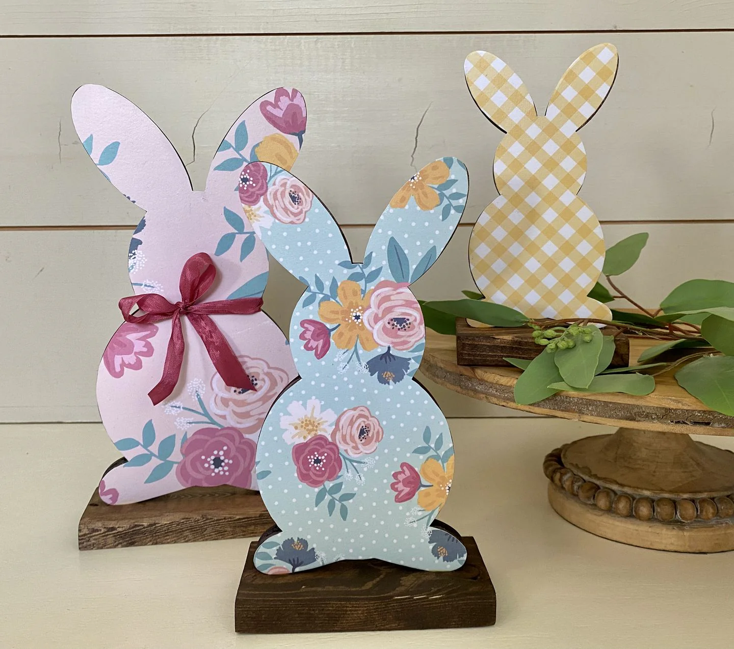 Unfinished Wood Easter Bunny Silhouette - Craft- up to 46" DIY - Image 4