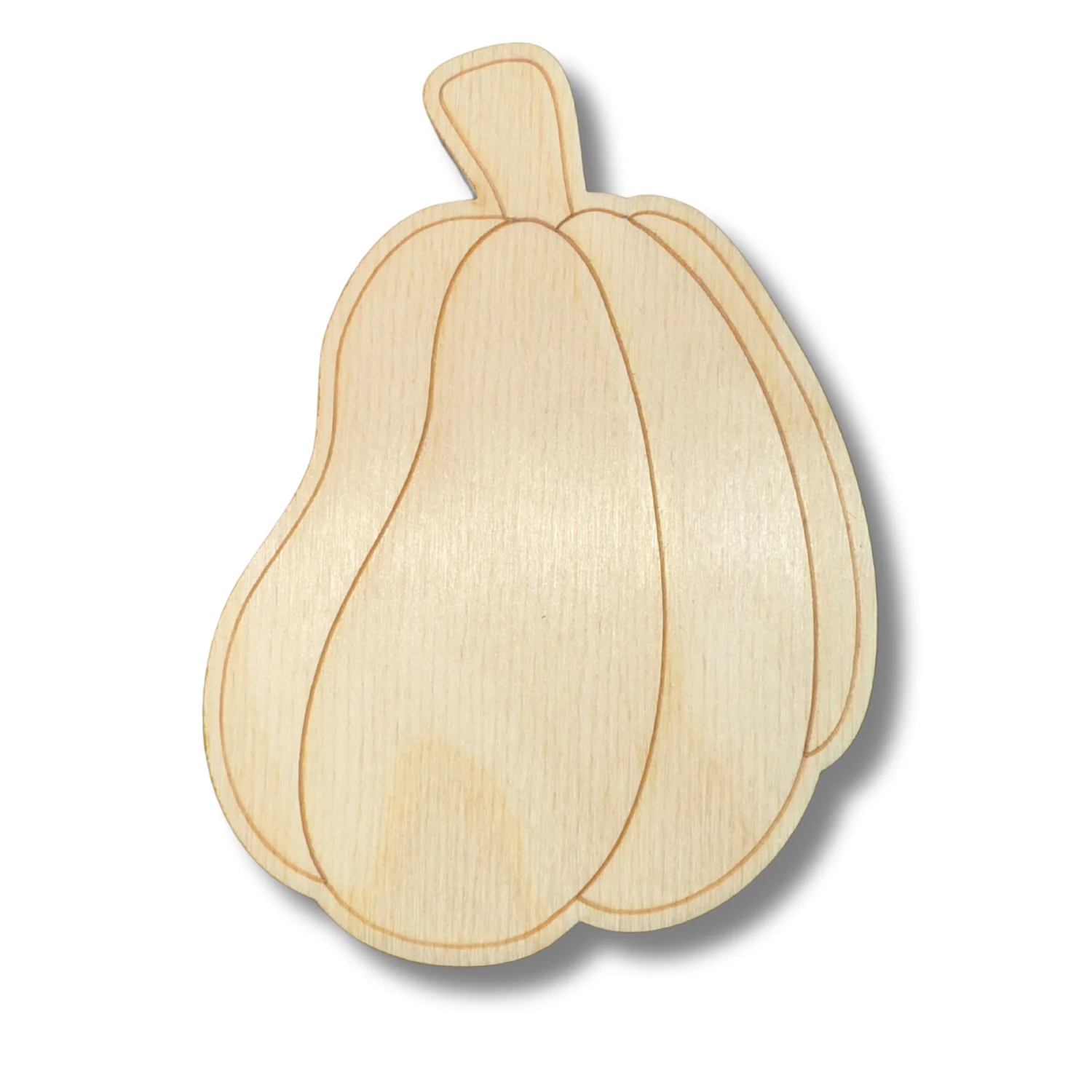Unfinished Wood Etched Gourd Shape | Paint By Line Crafts | up to 30" DIY - Image 2