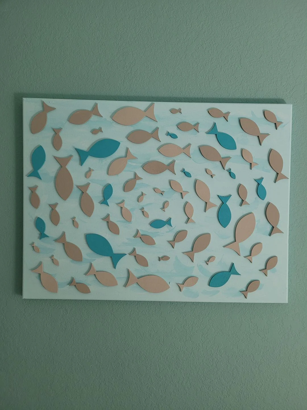 Unfinished Wood Fish Shape Silhouette - Craft- up to 46" DIY - Image 6
