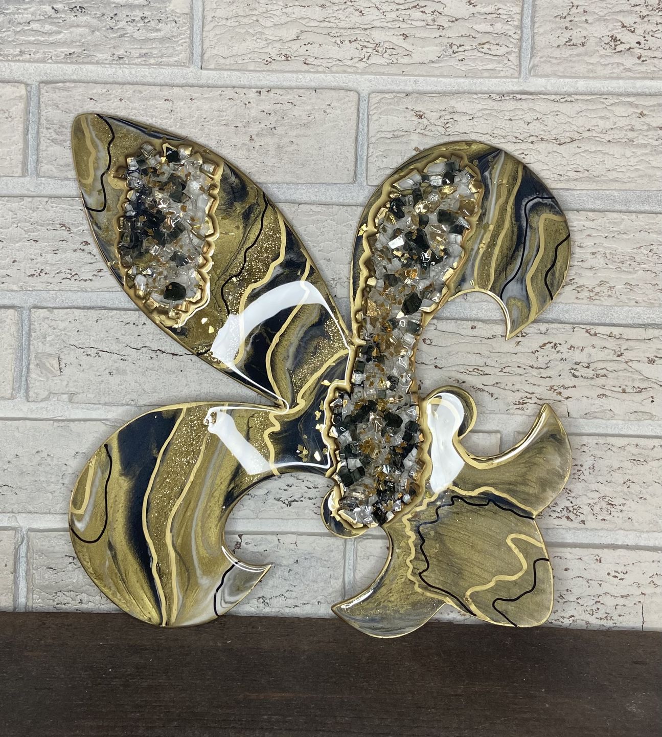 Unfinished Wood Fleur di Lis Shape | Saint's Football | France | DIY Craft Cutout | up to 46" - Image 5