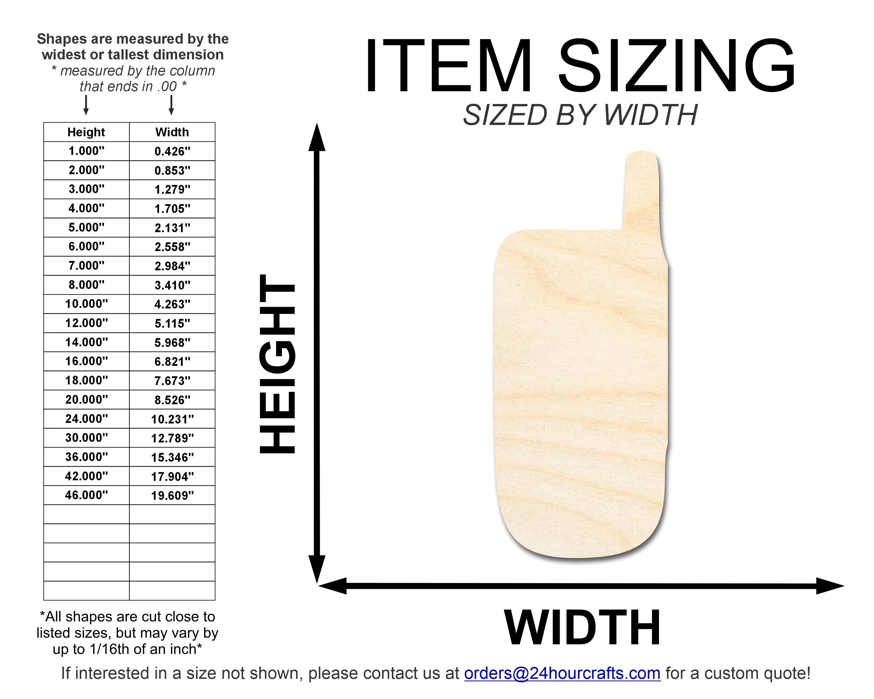 Unfinished Wood Flip Phone Shape | DIY Craft Cutout | up to 46" DIY - Image 2