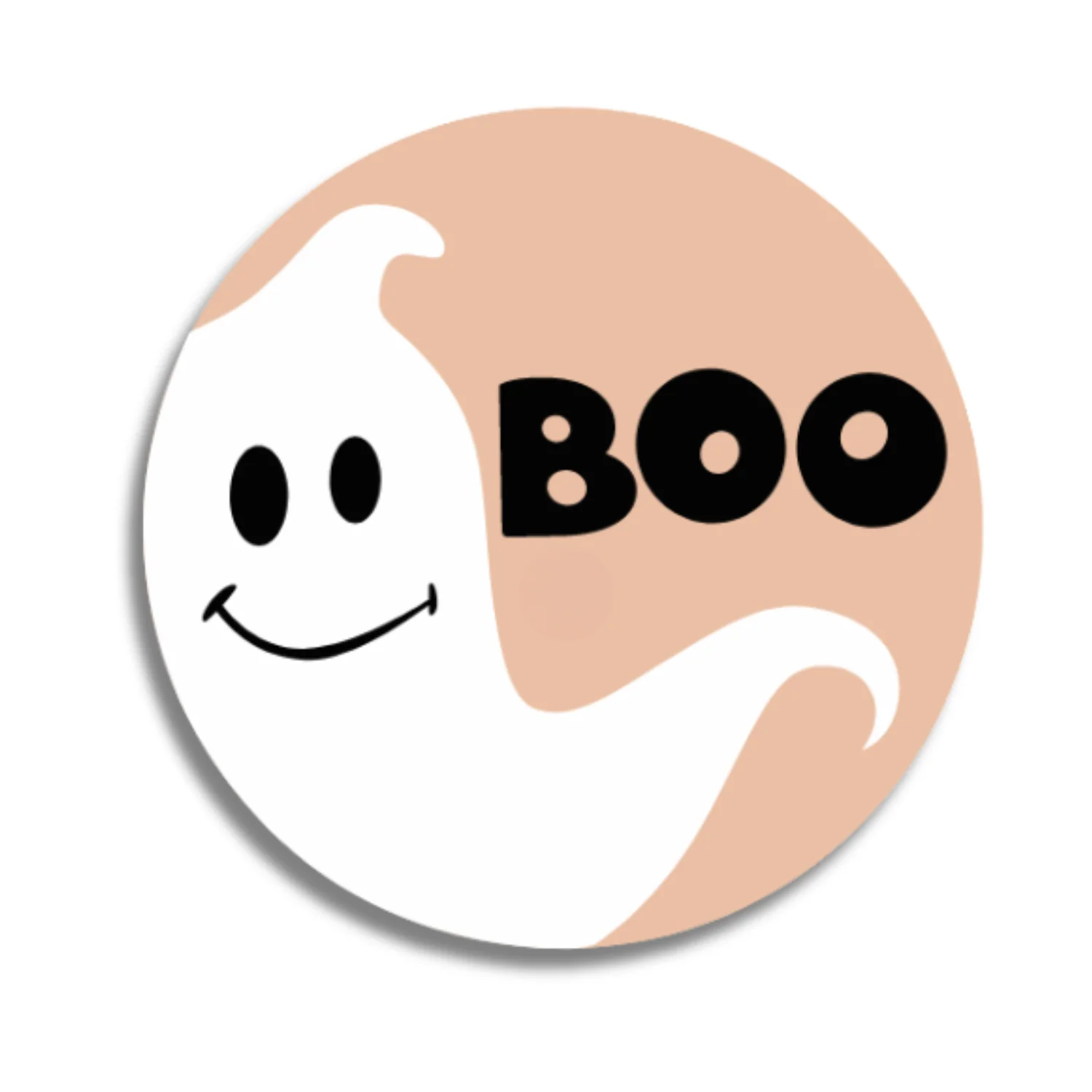 Unfinished Wood Ghost Boo Door Sign Kit | Wood Craft Cutouts | 1/4" Thick | - Image 2