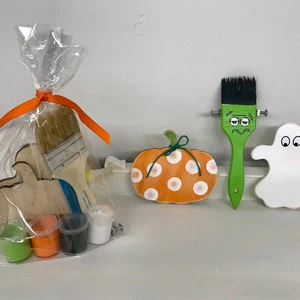 Unfinished Wood Ghost Shape - Halloween - Craft - up to 46" DIY - Image 5