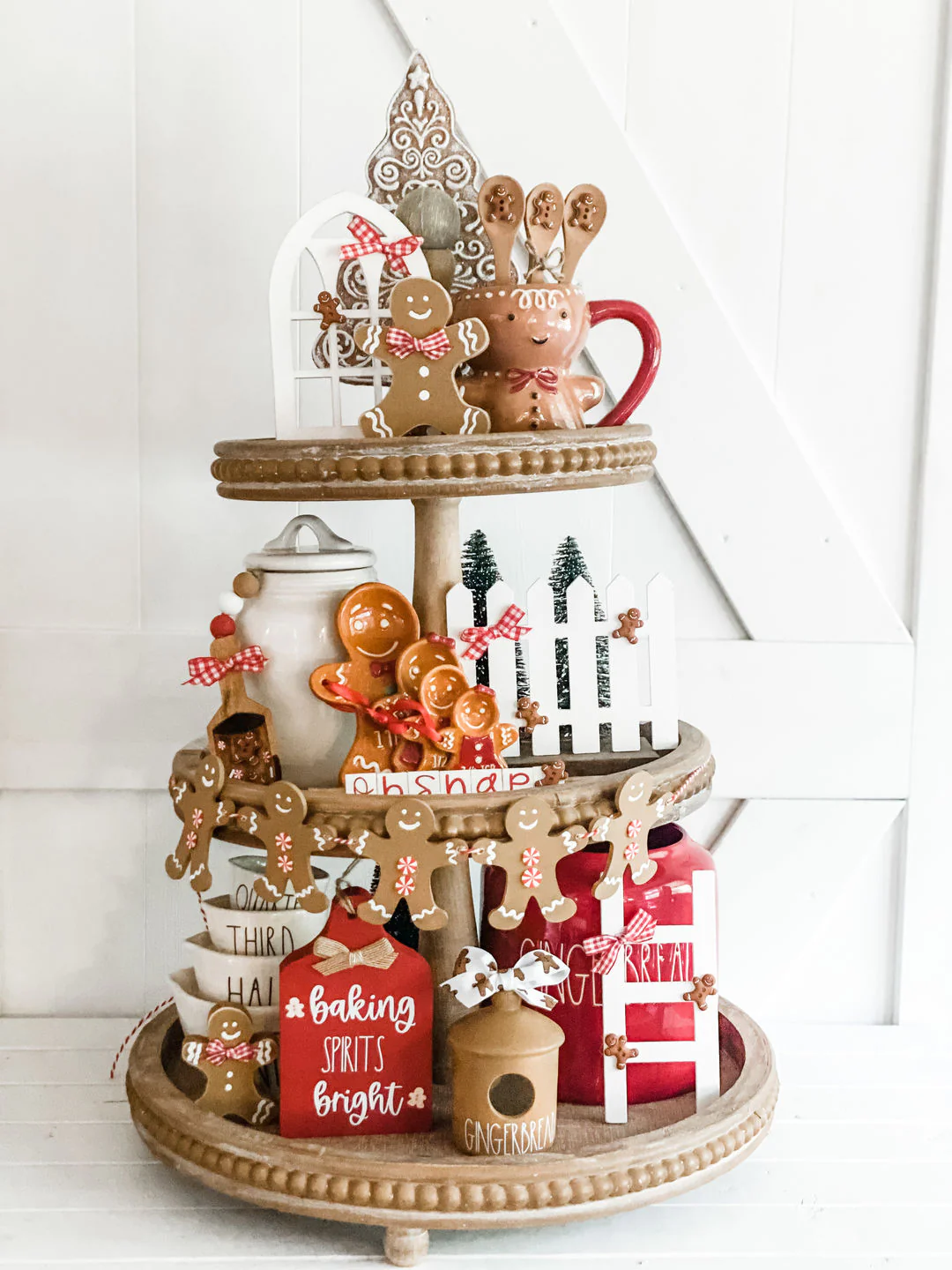 Unfinished Wood Gingerbread Man Shape - Candy - Holiday - Craft - up to 46" DIY - Image 4