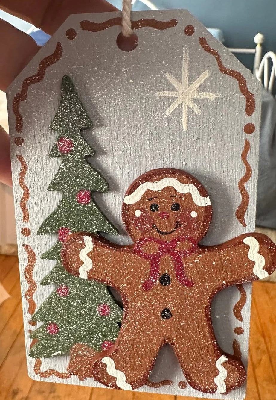 Unfinished Wood Gingerbread Man Shape - Candy - Holiday - Craft - up to 46" DIY - Image 6