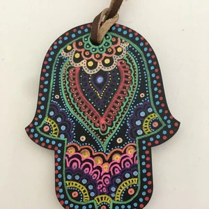 Unfinished Wood Hamsa Shape - Craft - up to 46" DIY - Image 7