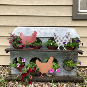 Unfinished Wood Hen Chicken Shape - Farm Animal - Craft - up to 46" DIY - Image 4