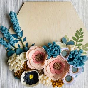 Unfinished Wood Hexagon Shape - Craft - up to 46" DIY - Image 4
