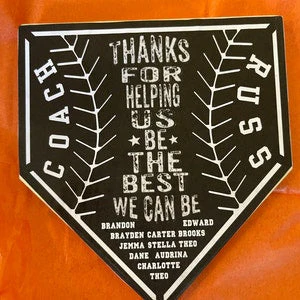 Unfinished Wood Home Plate Baseball Softball Diamond Base Silhouette - Craft- up to 46" DIY - Image 7