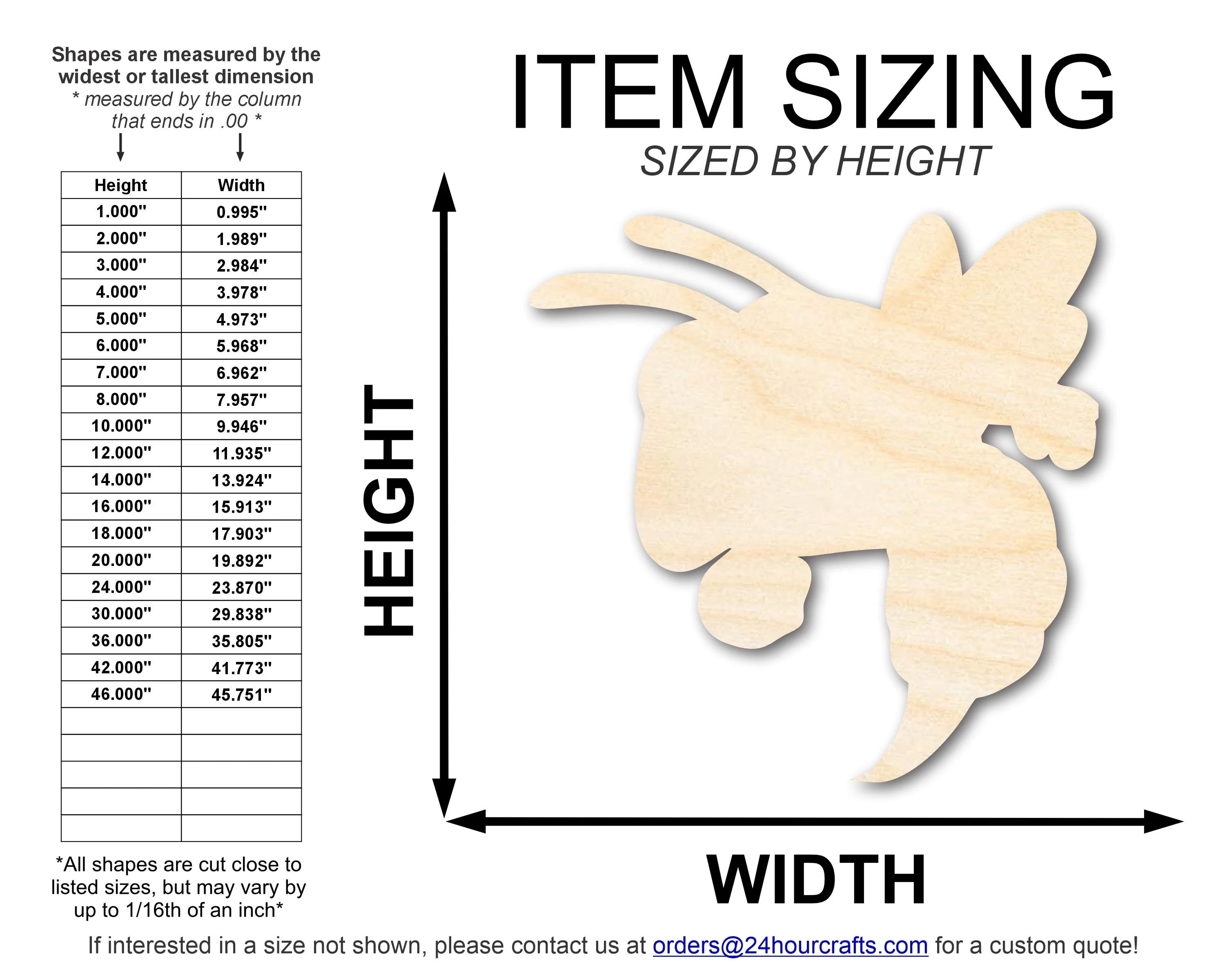 Unfinished Wood Hornet Mascot Shape | DIY Craft Cutout | up to 46" DIY - Image 2