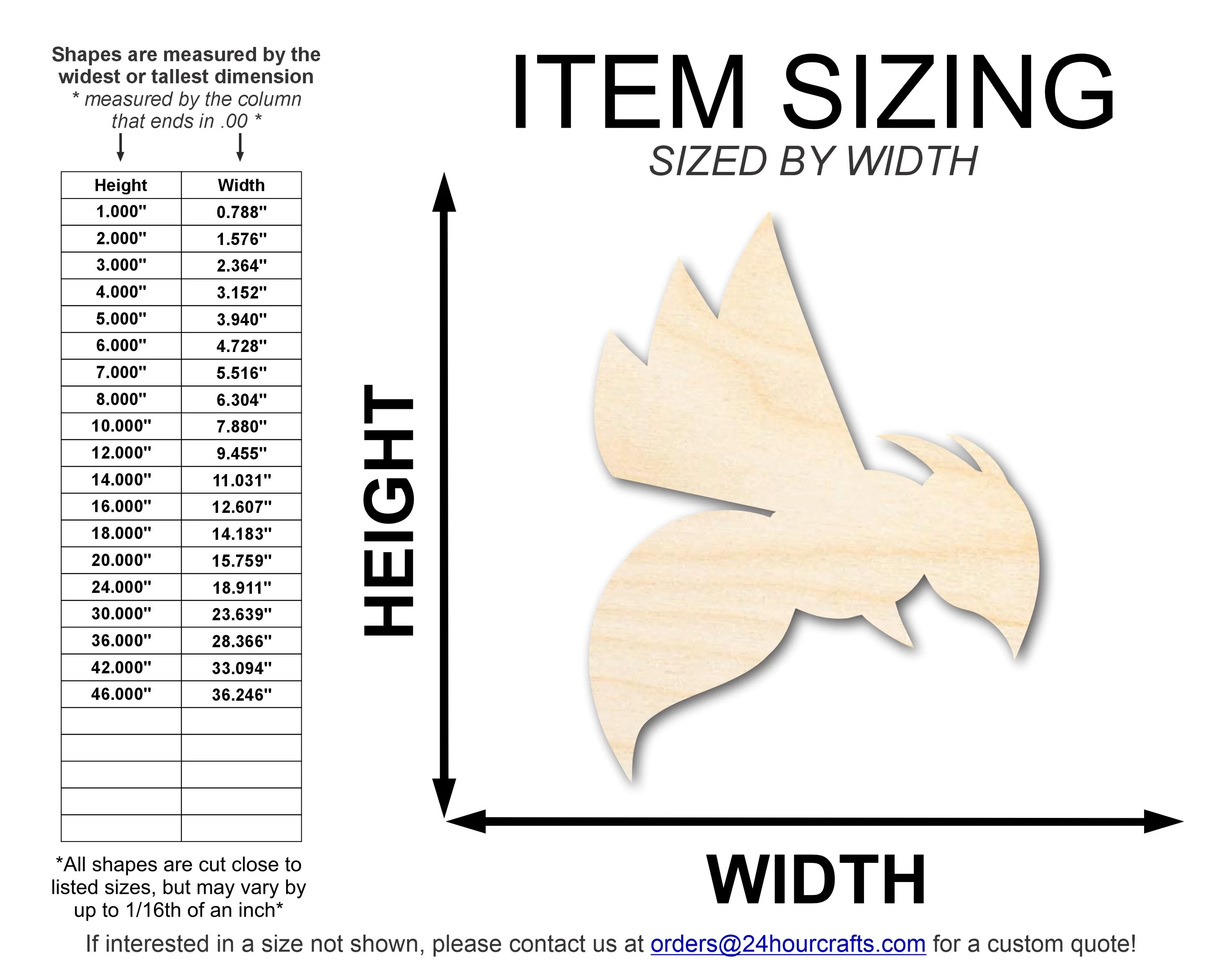 Unfinished Wood Hornet Mascot Shape | DIY Craft Cutout | up to 46" DIY - Image 2