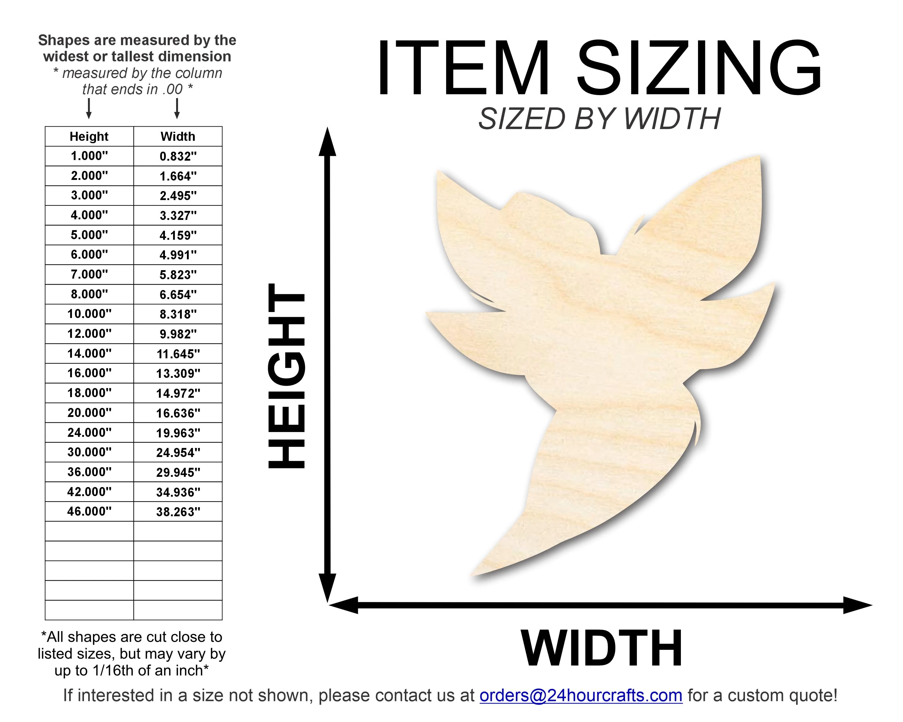 Unfinished Wood Hornet Mascot Shape | DIY Craft Cutout | up to 46" DIY - Image 2