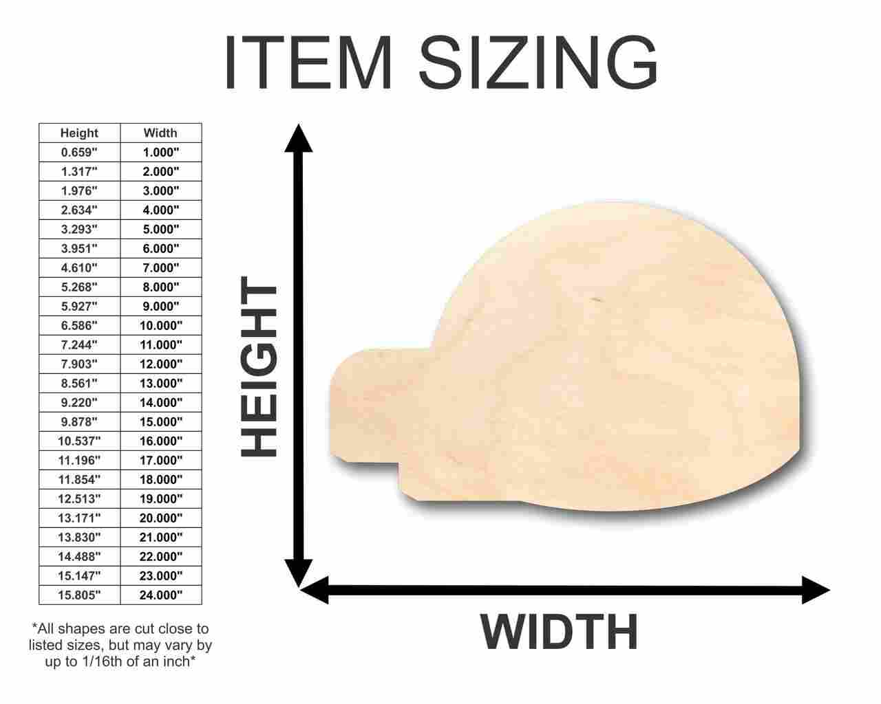 Unfinished Wood Igloo Shape - Eskimo - Inuit - Winter - Craft - up to 46" DIY - Image 2