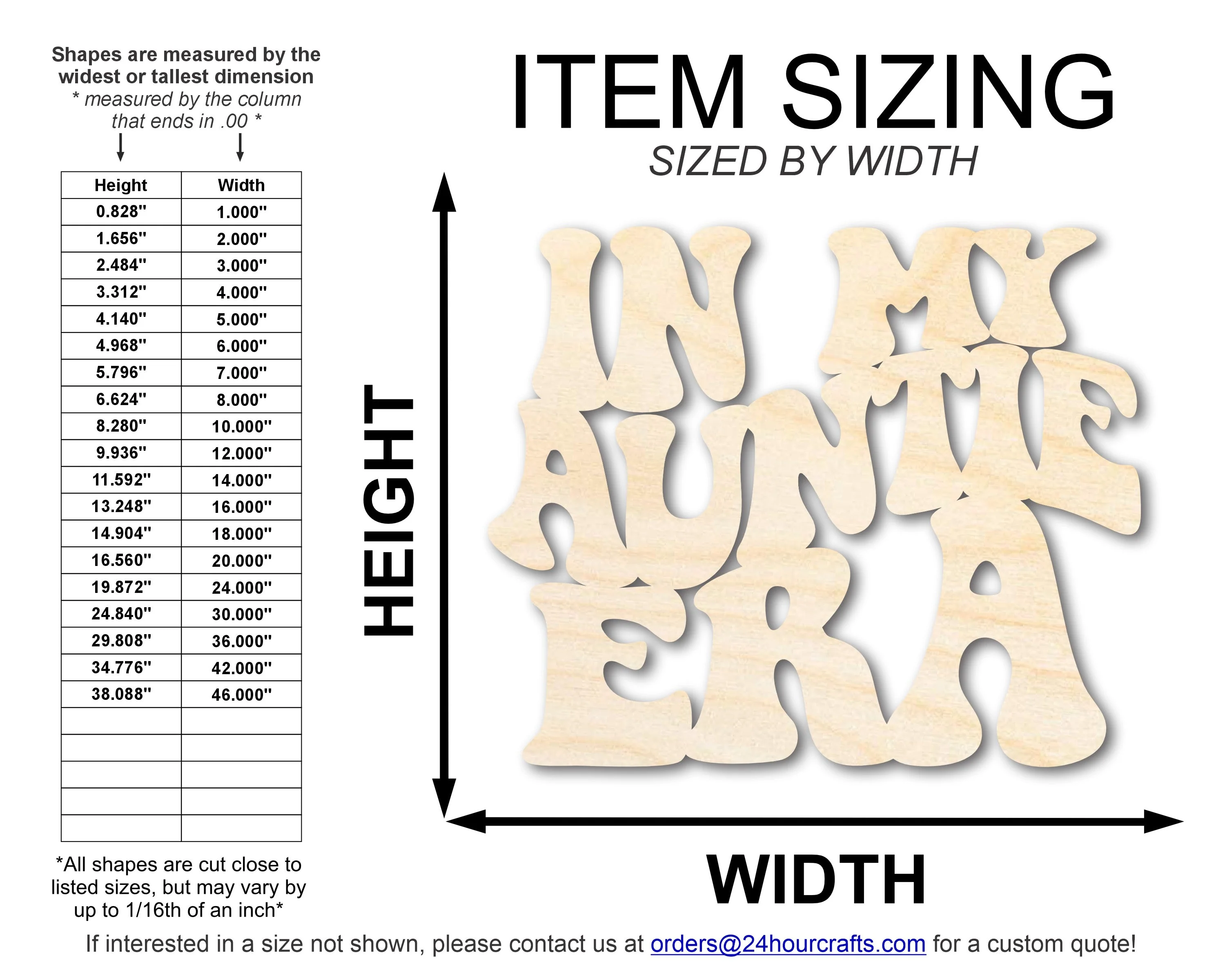 Unfinished Wood In My Auntie Era Cutout | DIY Craft Shape | up to 46" DIY - Image 2