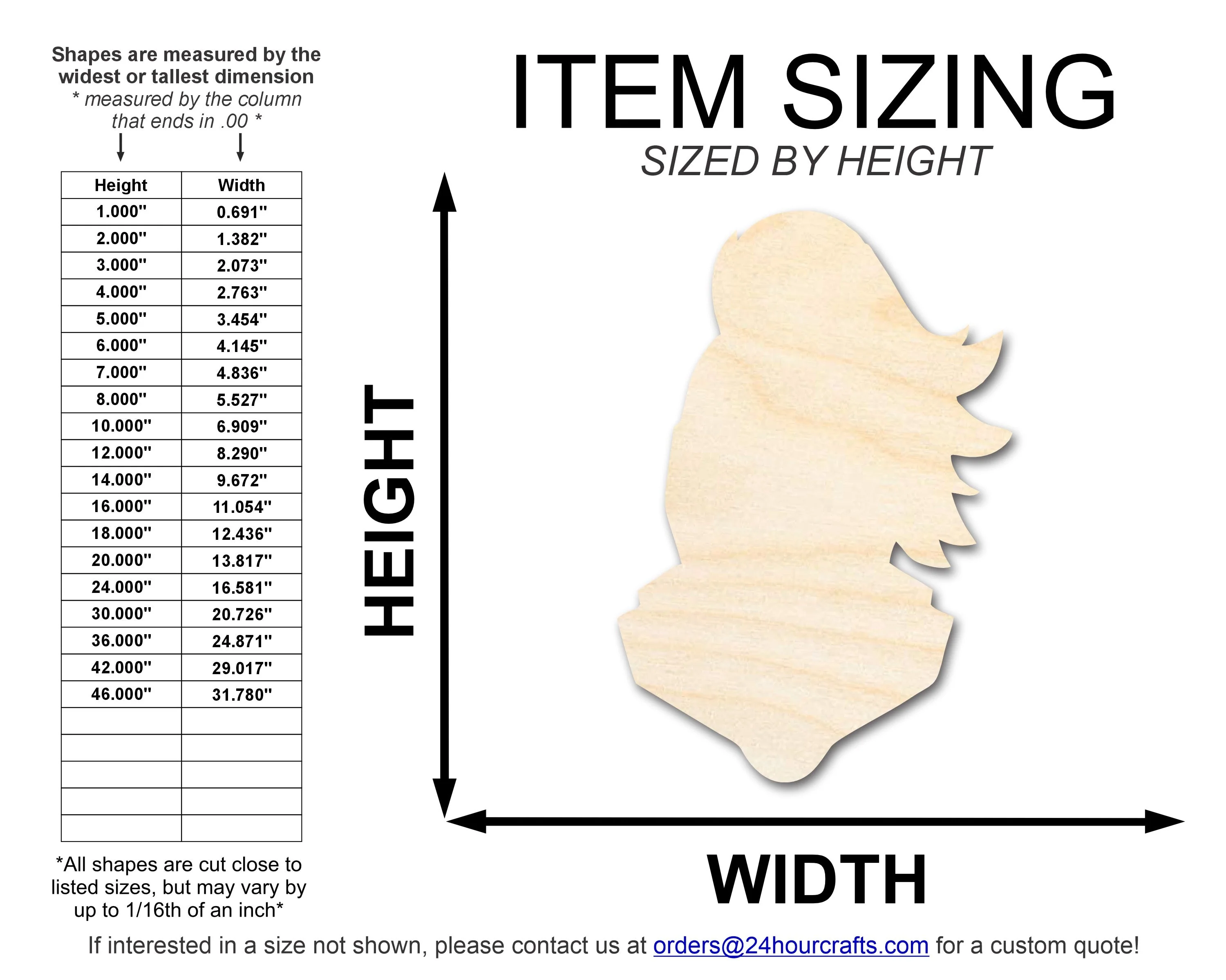 Unfinished Wood Knight Mascot Shape | DIY Craft Cutout | up to 46" DIY - Image 2