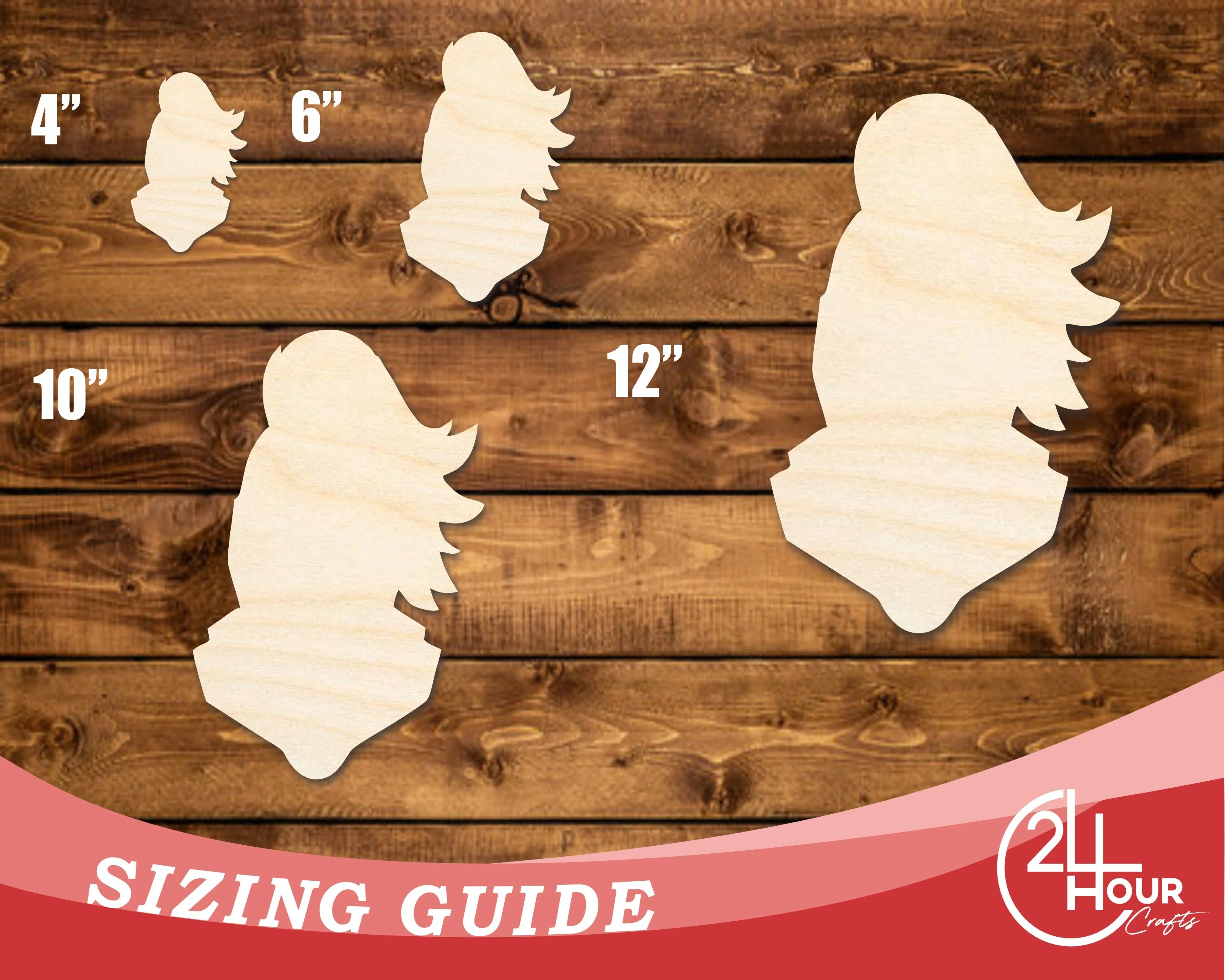 Unfinished Wood Knight Mascot Shape | DIY Craft Cutout | up to 46" DIY - Image 3