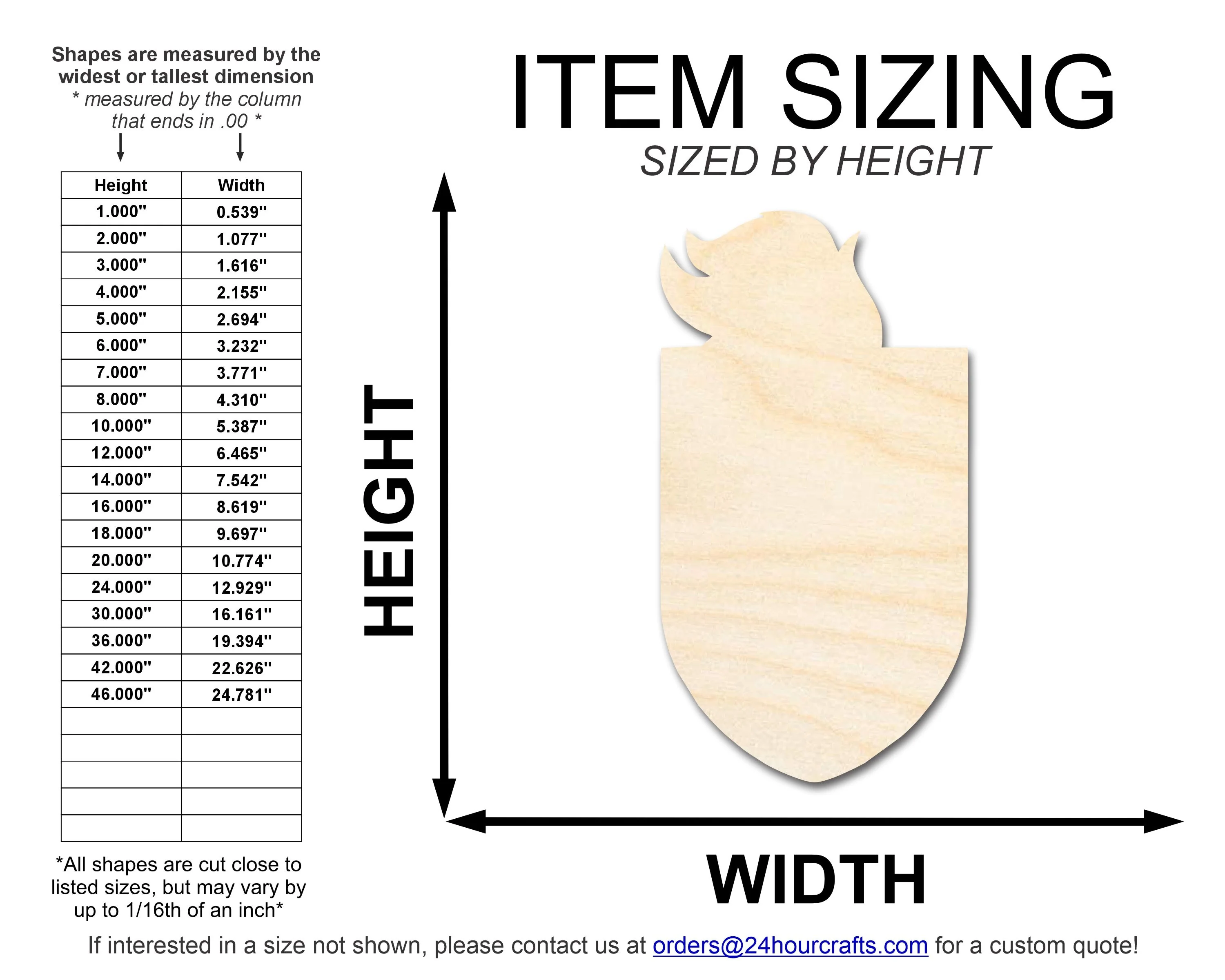 Unfinished Wood Knight Mascot Shape | DIY Craft Cutout | up to 46" DIY - Image 2