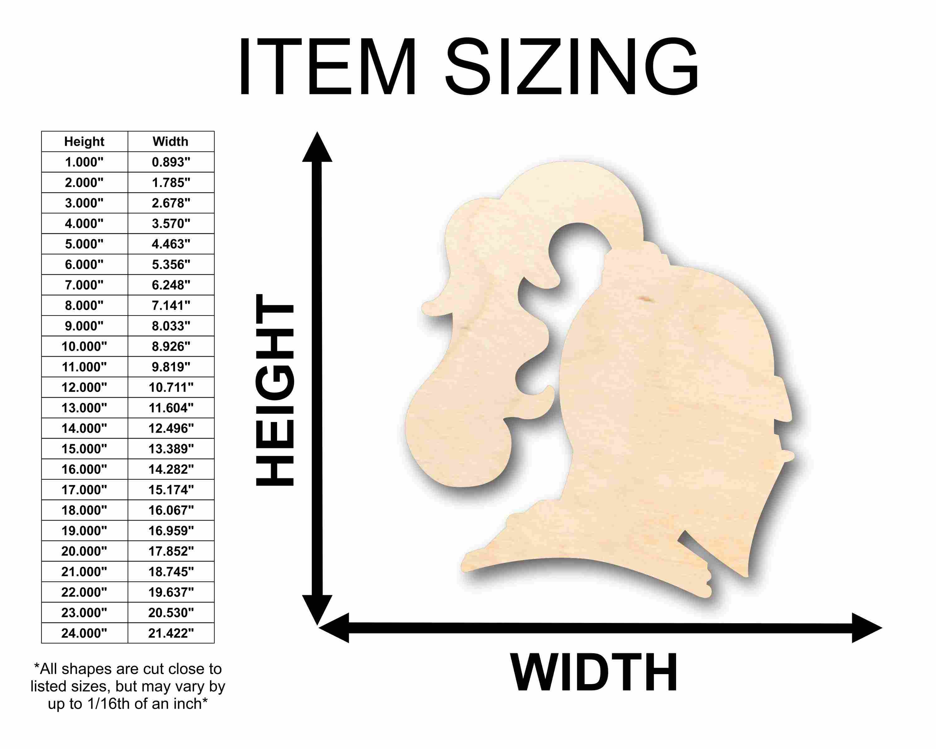Unfinished Wood Knight Silhouette - Craft- up to 46" DIY - Image 2