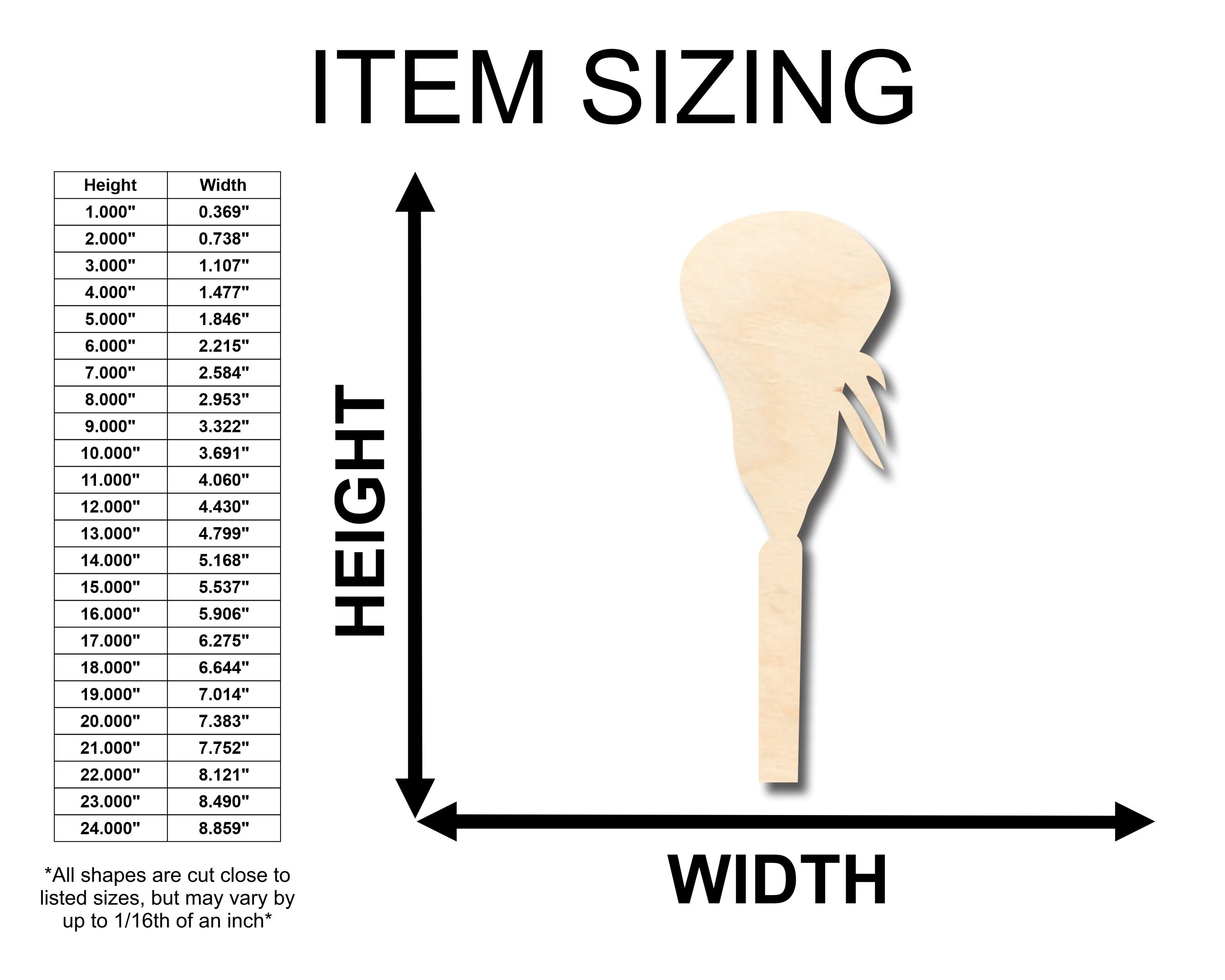 Unfinished Wood Lacrosse Stick Cross Shape - Craft - up to 46" DIY - Image 2