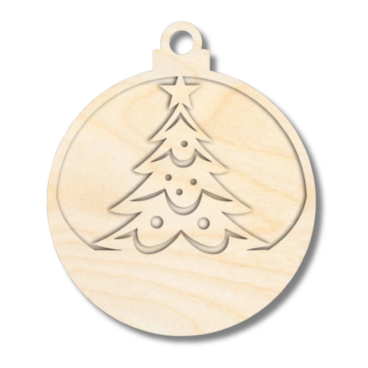 Unfinished Wood Layered Christmas Character Ornaments | 2 Piece | 5" Tall | 1/8" Wood | Wood Craft DIY - Image 6