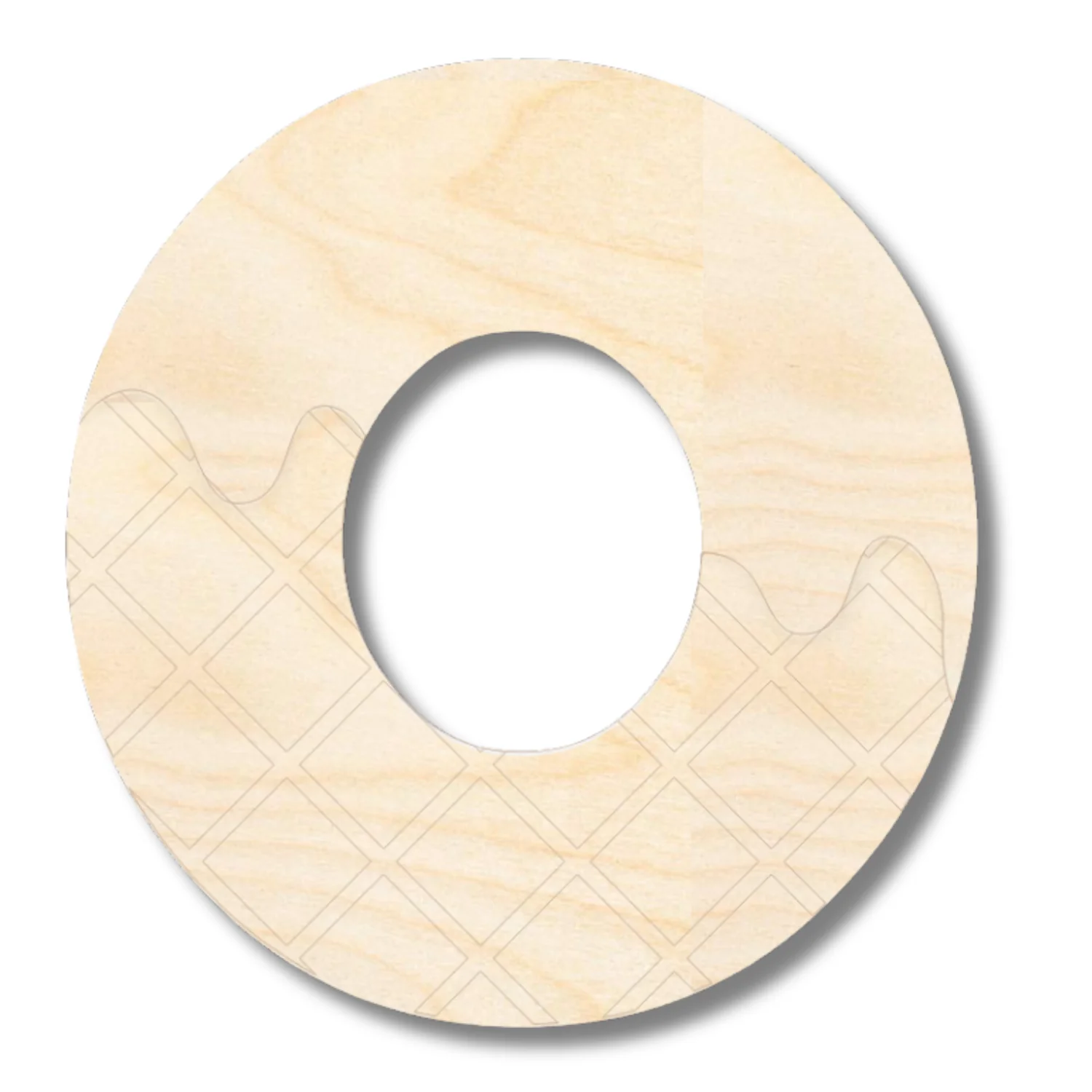 Unfinished Wood Layered Etched Themed Letters | Ice Cream | A-Z | 2 Piece | up to 24" - Image 17