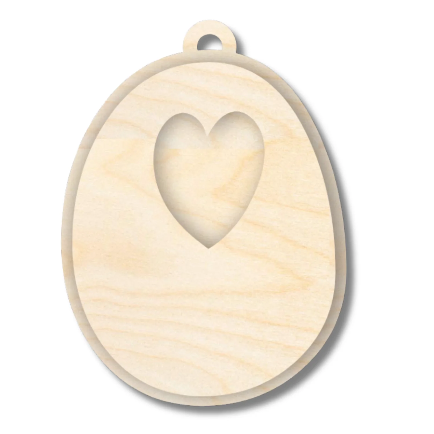Unfinished Wood Layered Letter Valentines Tags | A-Z | 2 Piece | 6" Tall | 1/8" Wood | Wood Craft DIY - Image 17