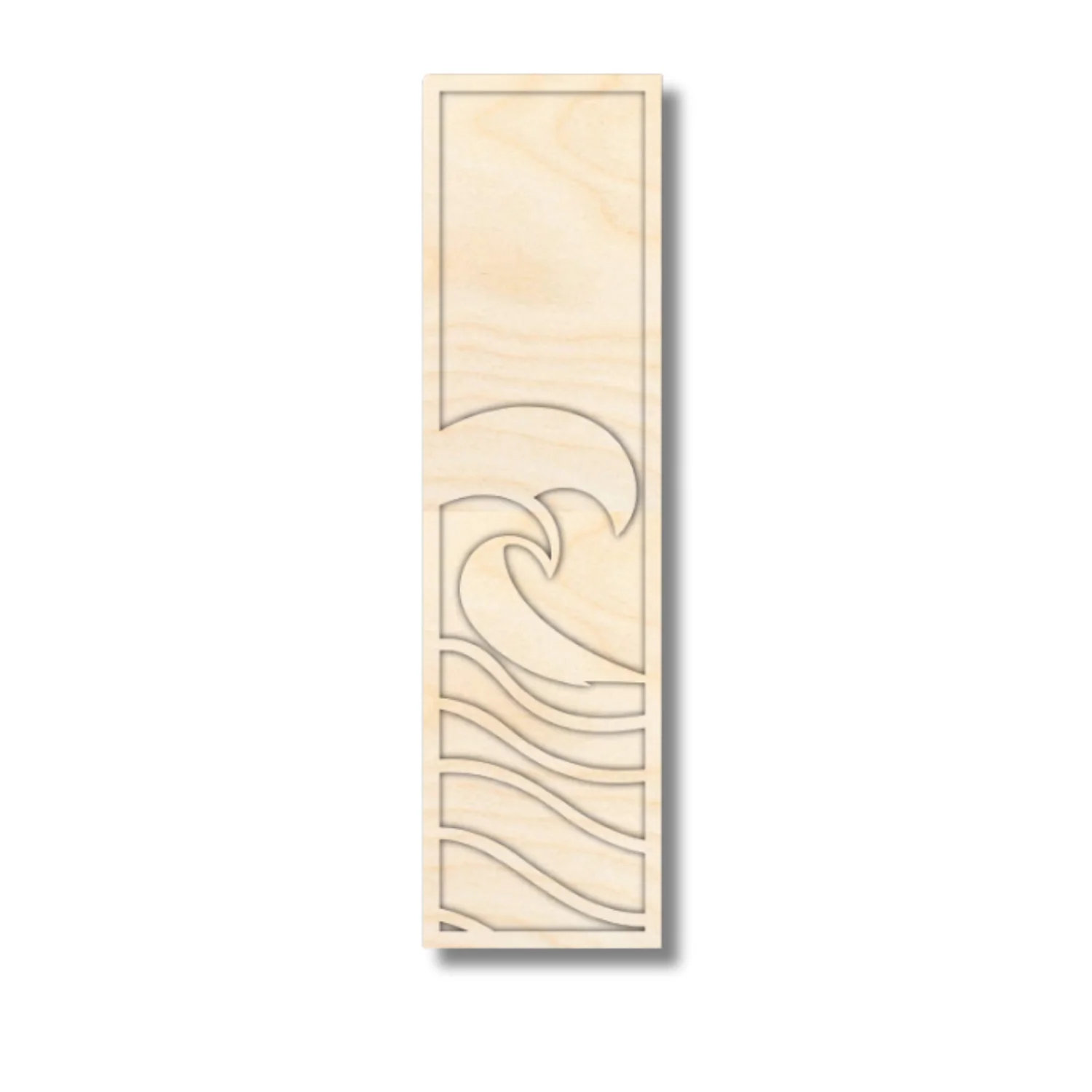 Unfinished Wood Layered Themed Letters | Wave | A-Z | 2 Piece | up to 24" - Image 13