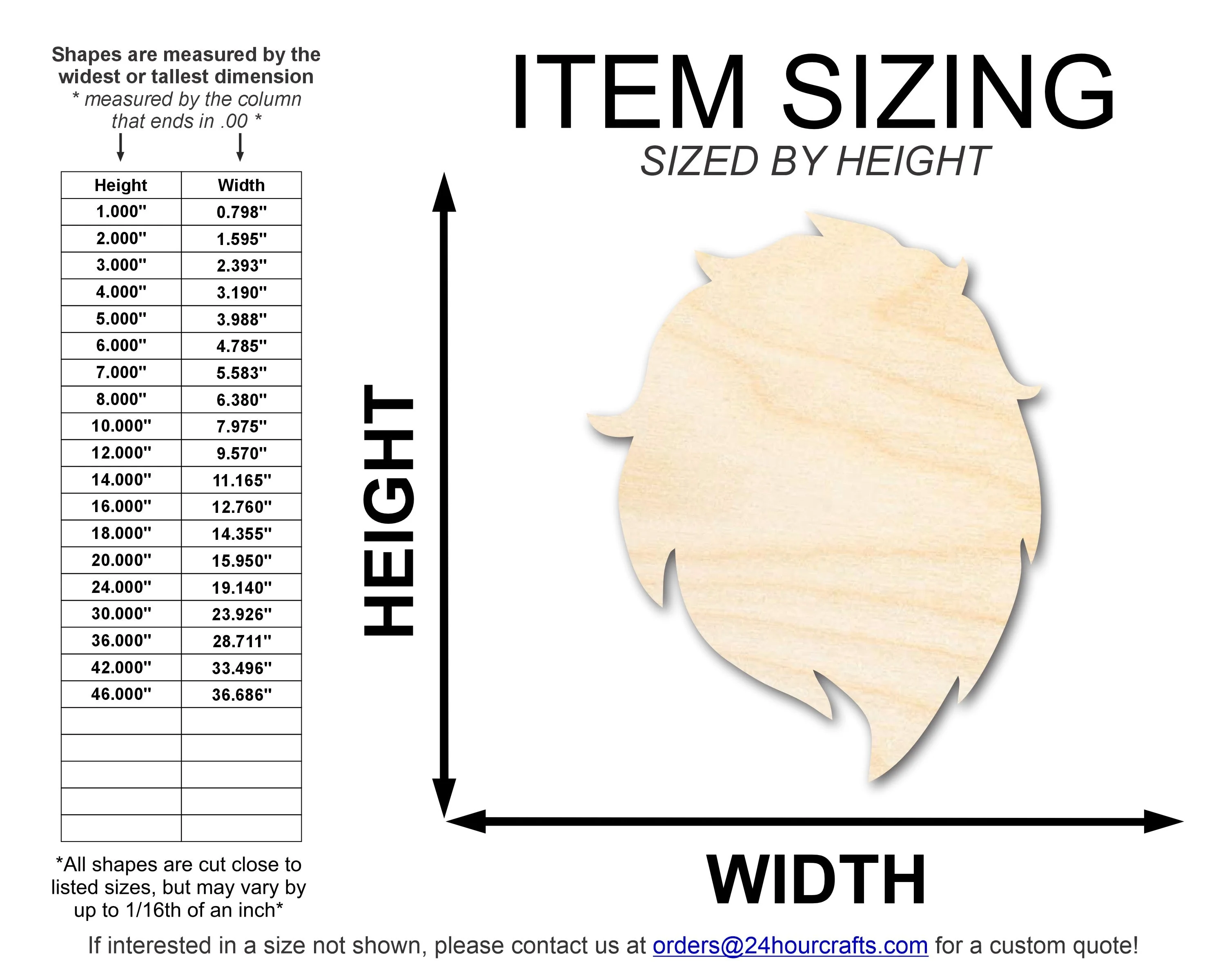 Unfinished Wood Lion Mascot Shape | DIY Craft Cutout | up to 46" DIY - Image 2
