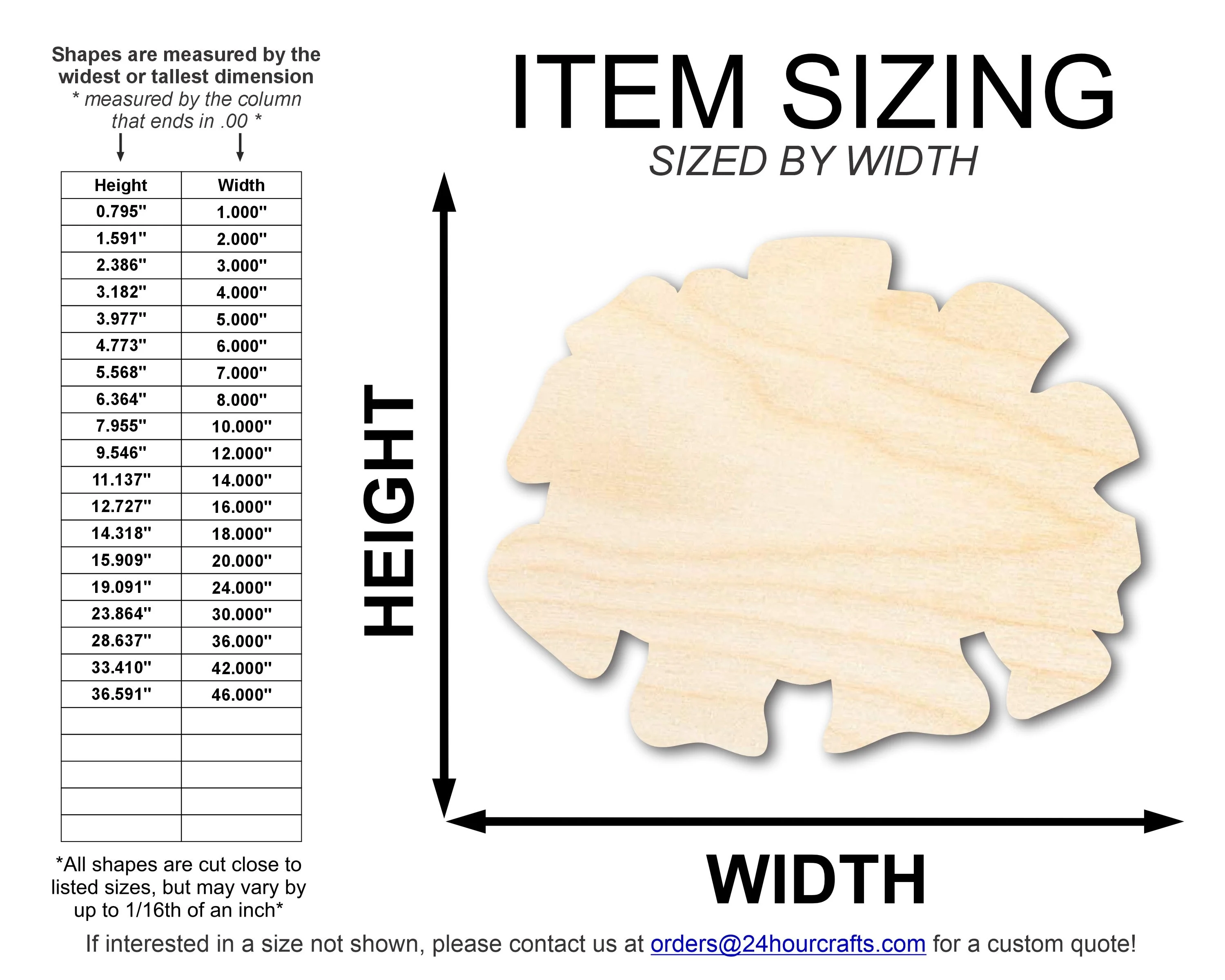 Unfinished Wood Marigold Flower Shape | DIY Day of the Dead Craft Cutout | up to 46" DIY - Image 2