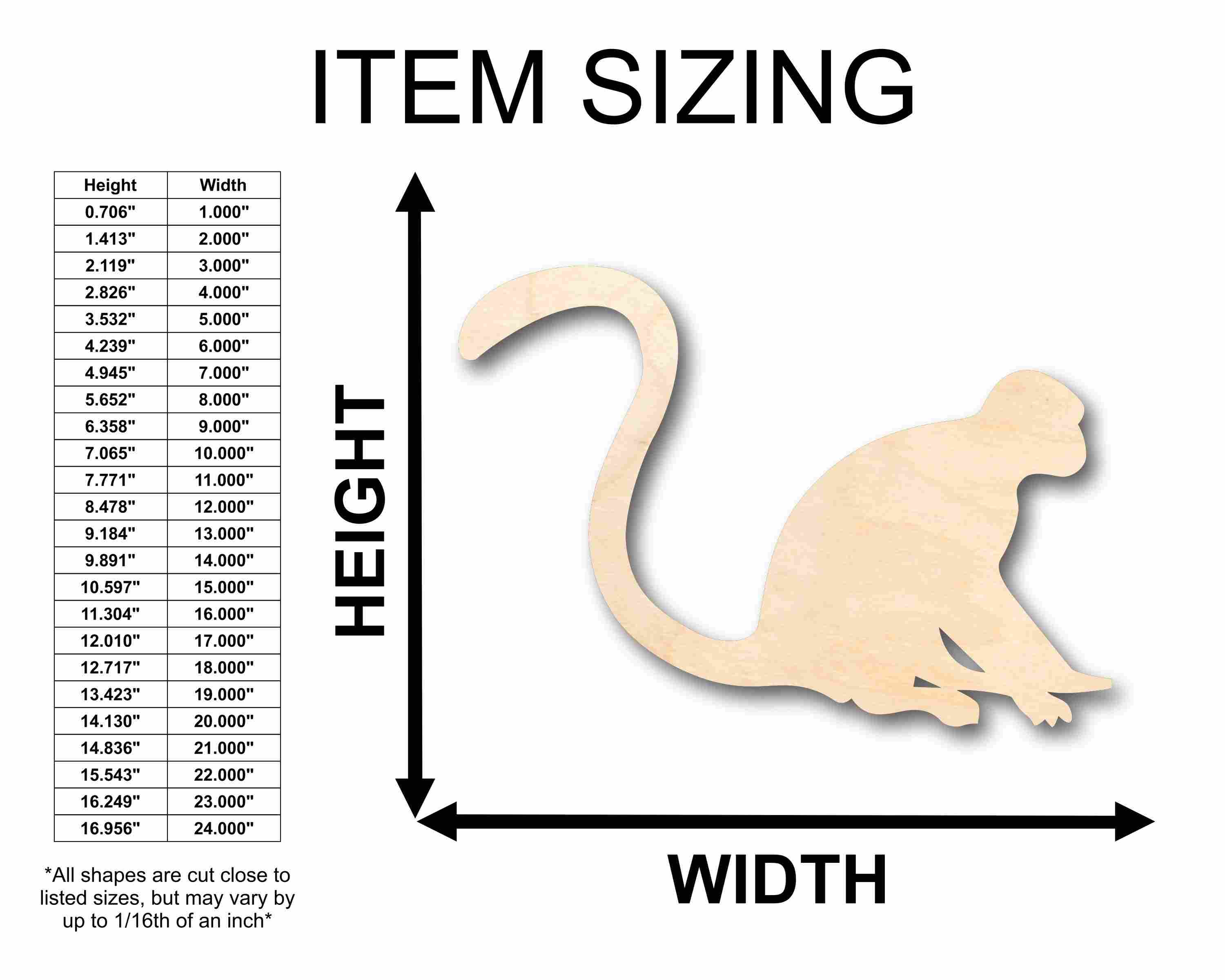 Unfinished Wood Monkey Silhouette - Craft- up to 46" DIY - Image 2