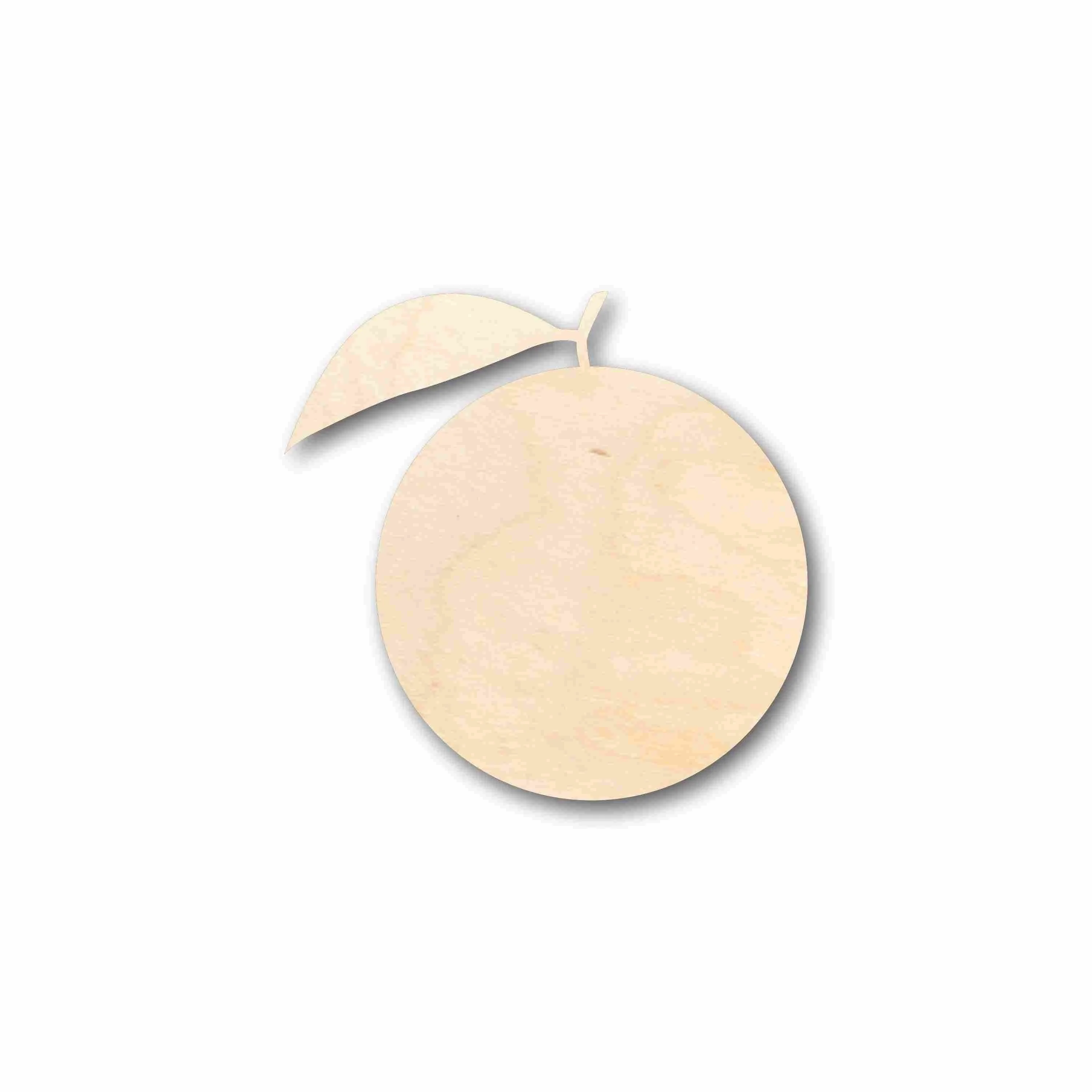 Unfinished Wood Orange Silhouette - Craft- up to 46" DIY