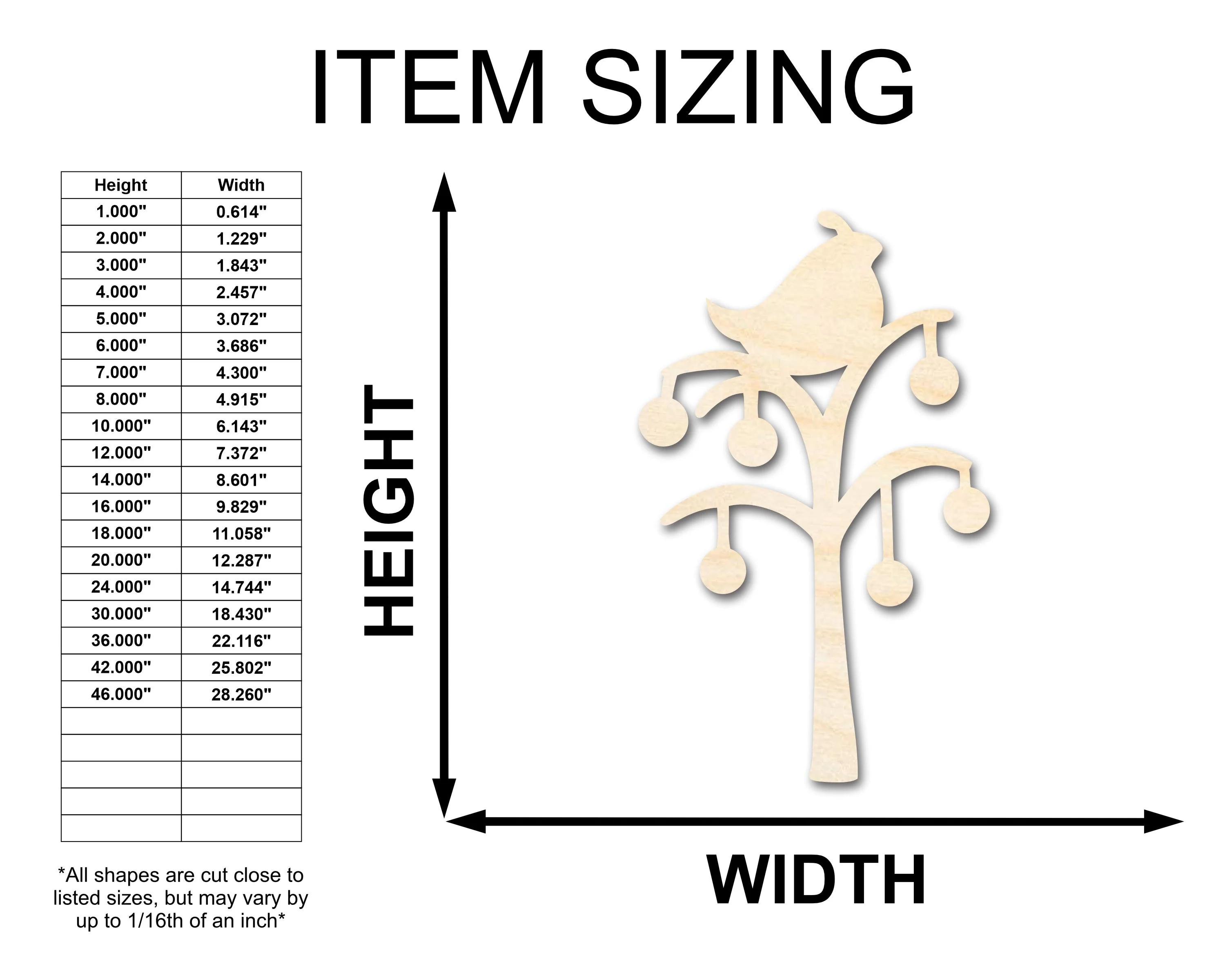 Unfinished Wood Partridge in a Pear Shape - Craft - up to 46" - Image 2