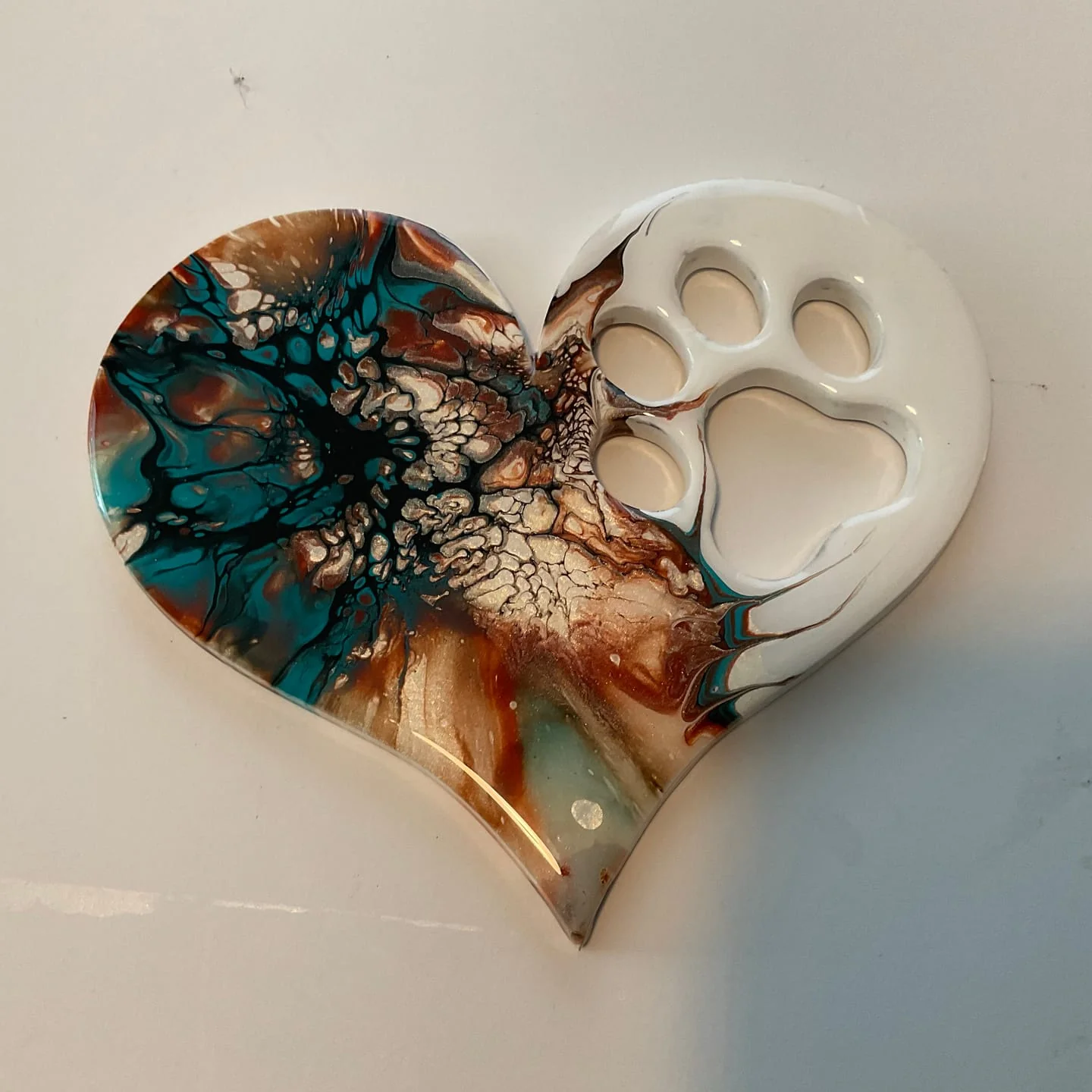Unfinished Wood Pawprint Heart Shape | Valentine's Day | Pet | DIY Craft Cutout | Up to 46" - Image 10