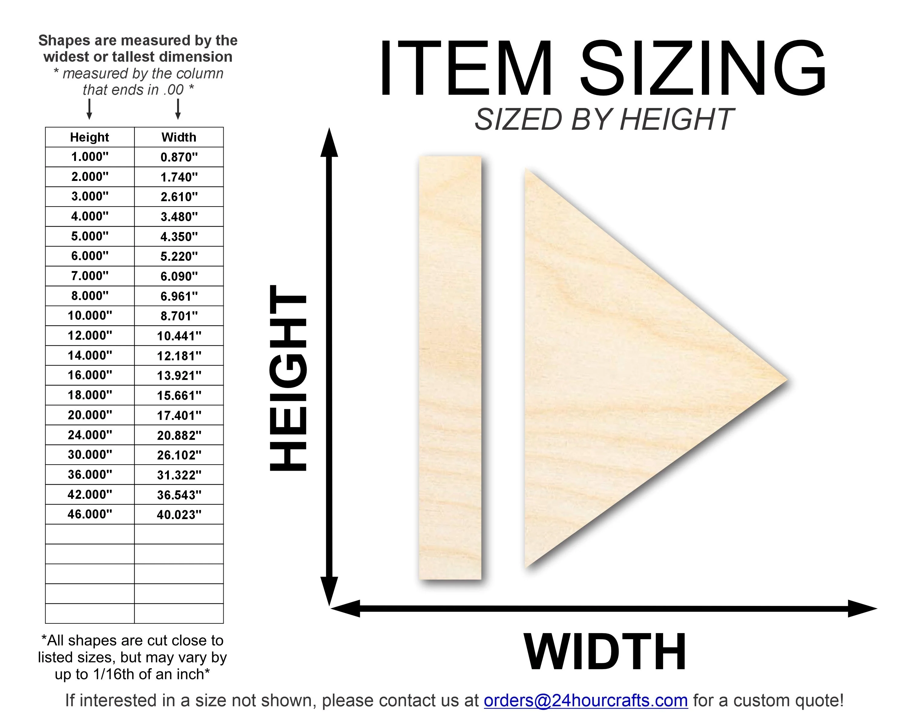 Unfinished Wood Play Pause Shape | DIY Craft Cutout | up to 46" DIY - Image 2