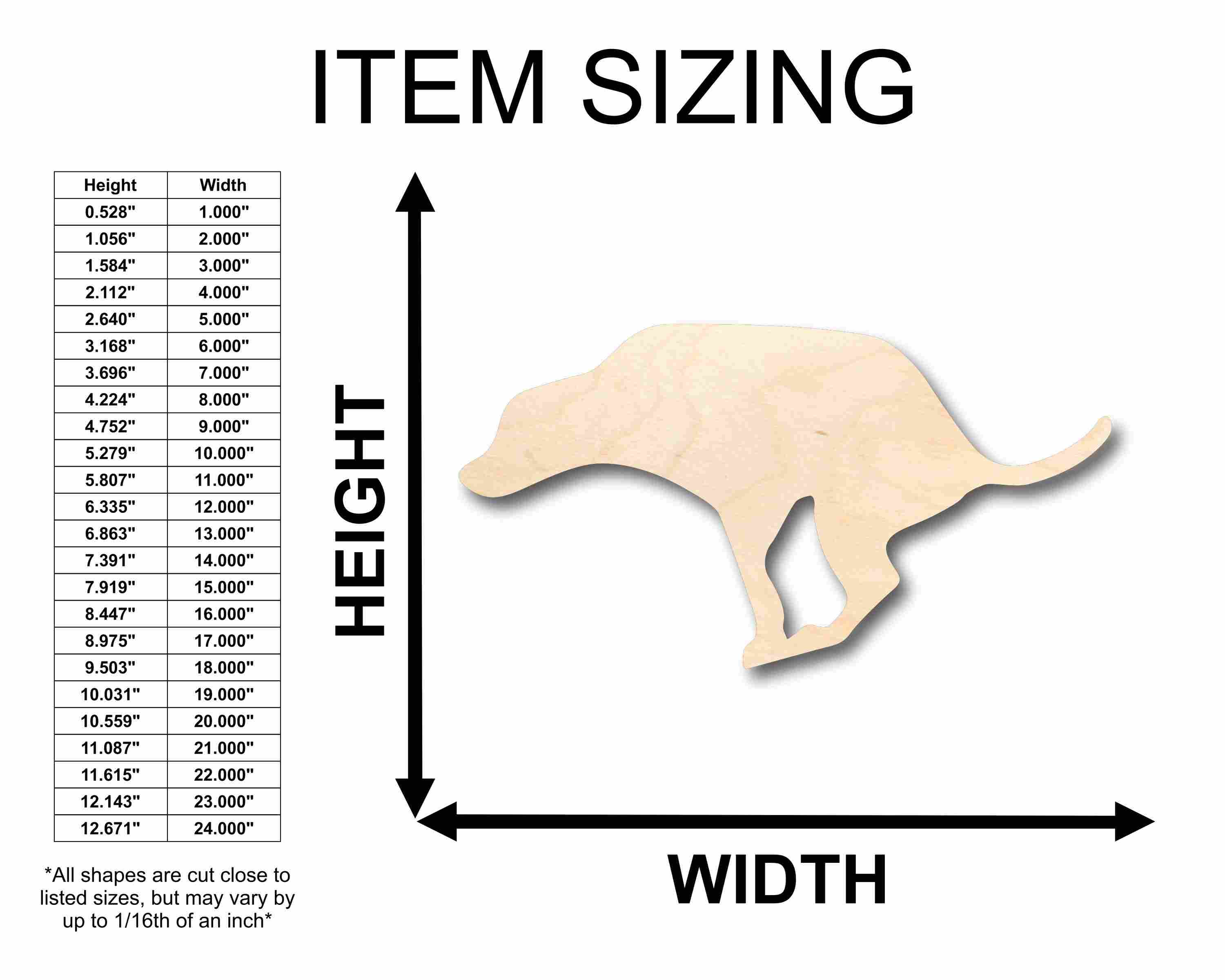 Unfinished Wood Pooping Dog Silhouette - Craft- up to 46" DIY - Image 2
