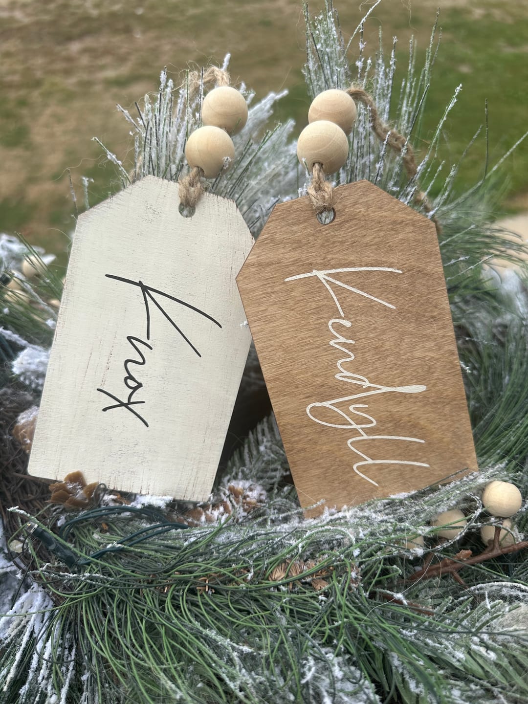 Unfinished Wood Price Tag Product Tag Silhouette - Craft- up to 46" DIY - Image 4