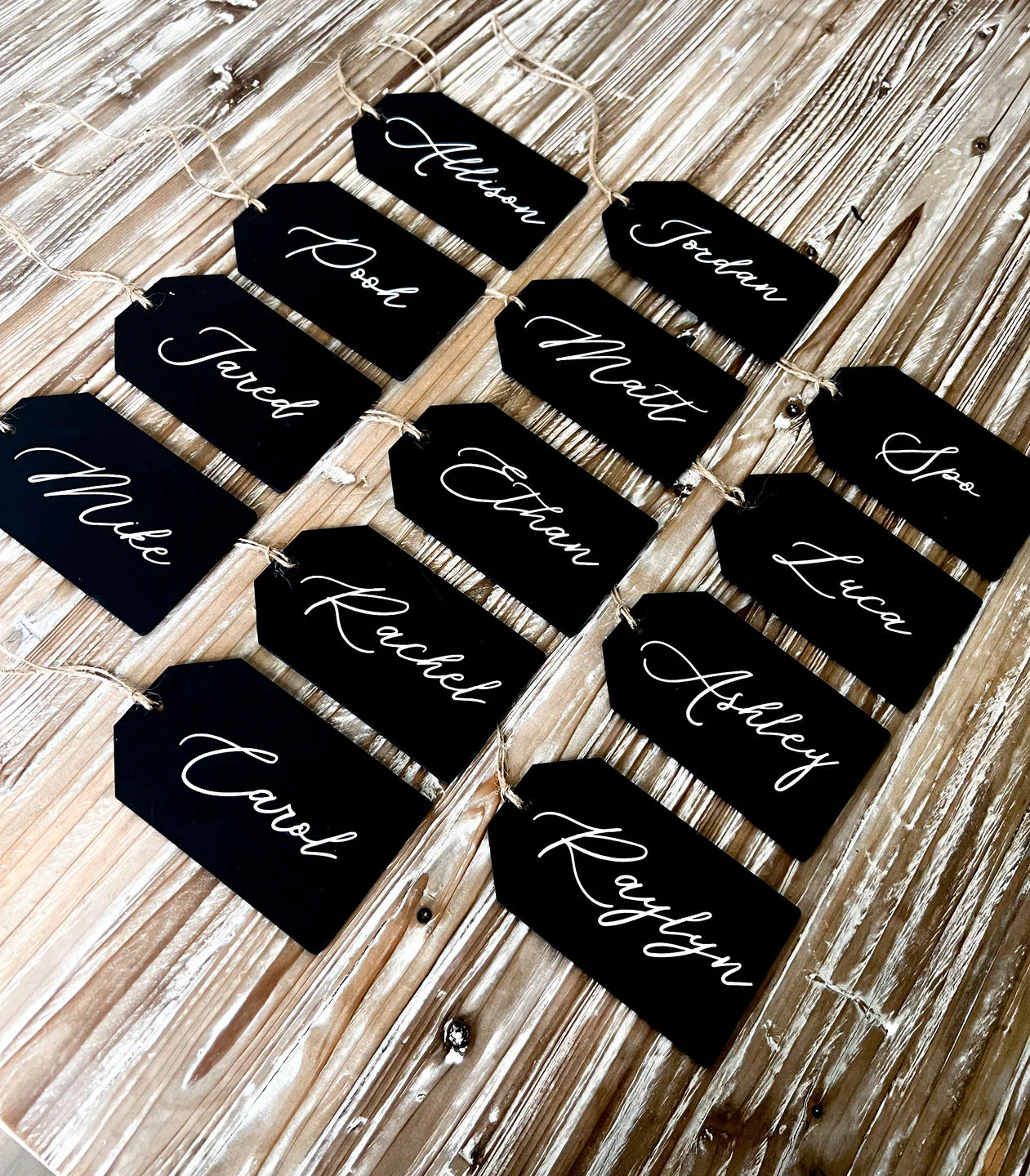 Unfinished Wood Price Tag Product Tag Silhouette - Craft- up to 46" DIY - Image 5