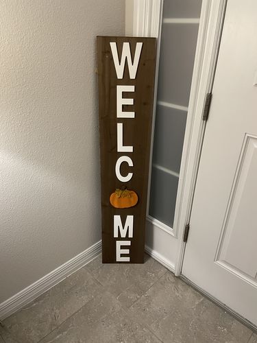 Unfinished Wood Pumpkin Shape - Fall - Halloween - Patch - Craft - up to 46" DIY - Image 13