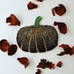 Unfinished Wood Pumpkin Shape - Fall - Halloween - Patch - Craft - up to 46" DIY - Image 4