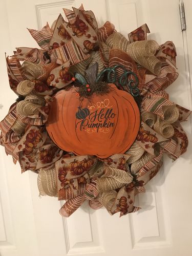 Unfinished Wood Pumpkin Shape - Fall - Halloween - Patch - Craft - up to 46" DIY - Image 7